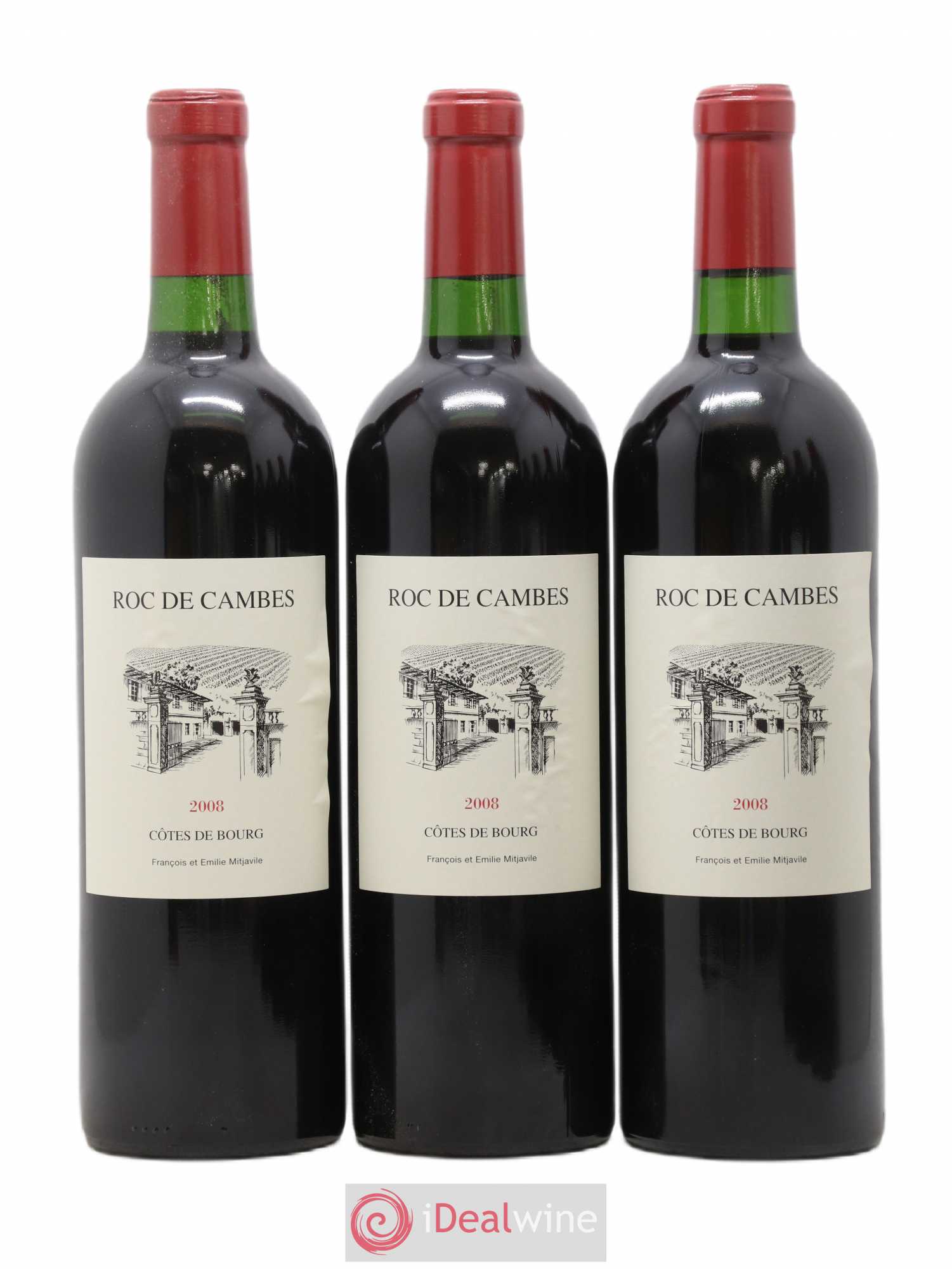 Roc de Cambes 2008 - Posten von 6 Flaschen - 2