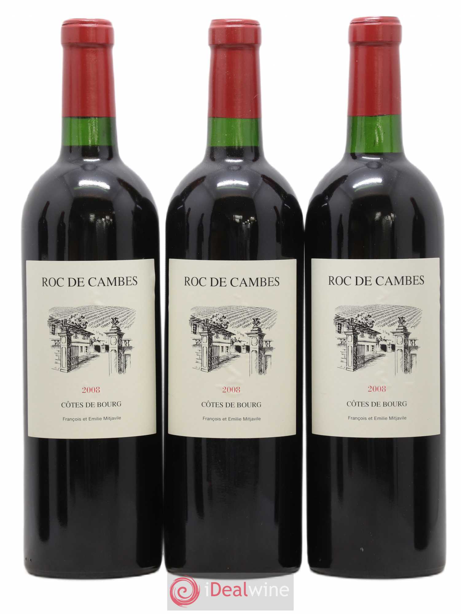 Roc de Cambes 2008 - Lot of 6 bottles - 2