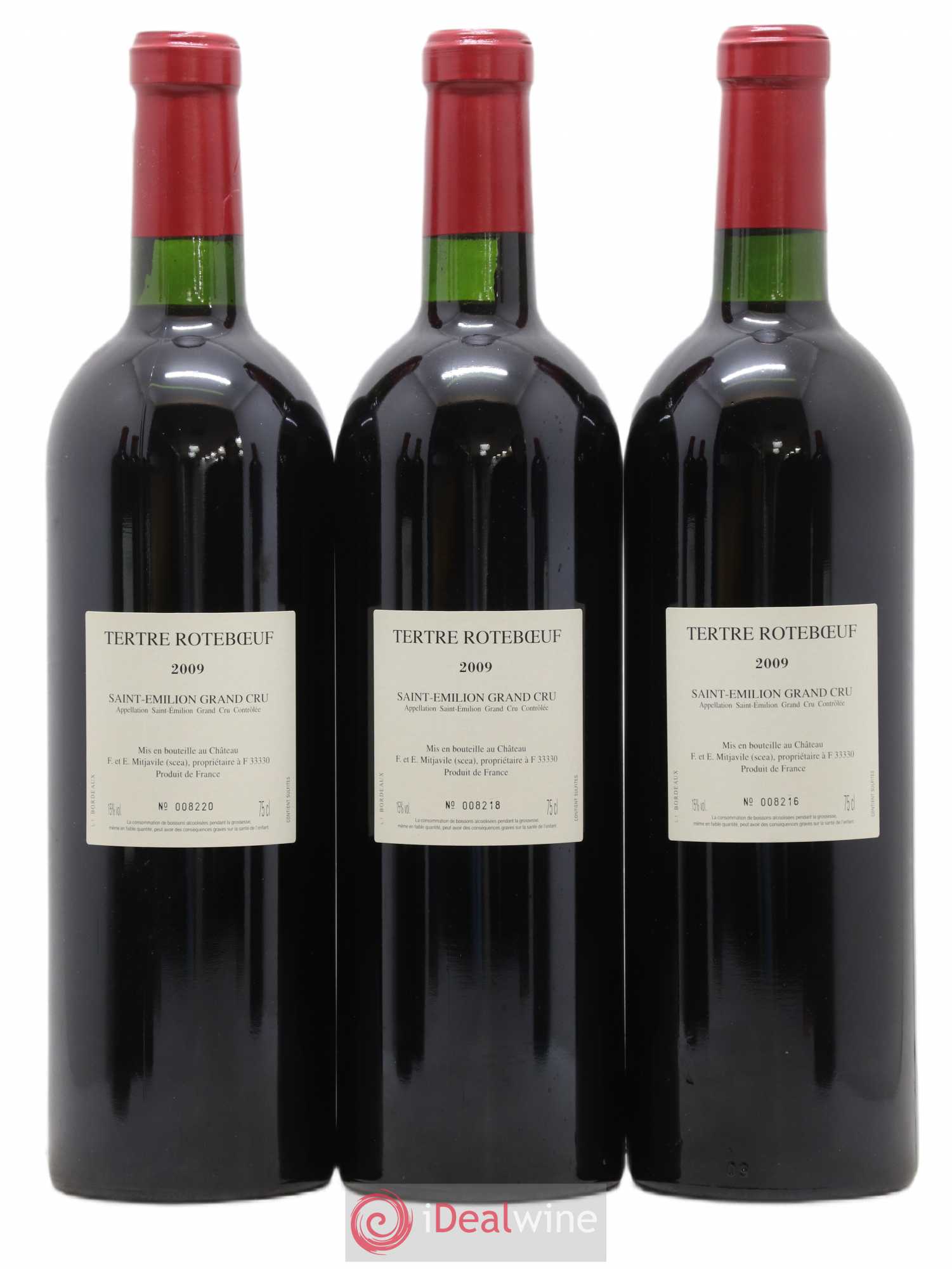 Château Tertre Roteboeuf 2009 - Lot de 6 bouteilles - 2