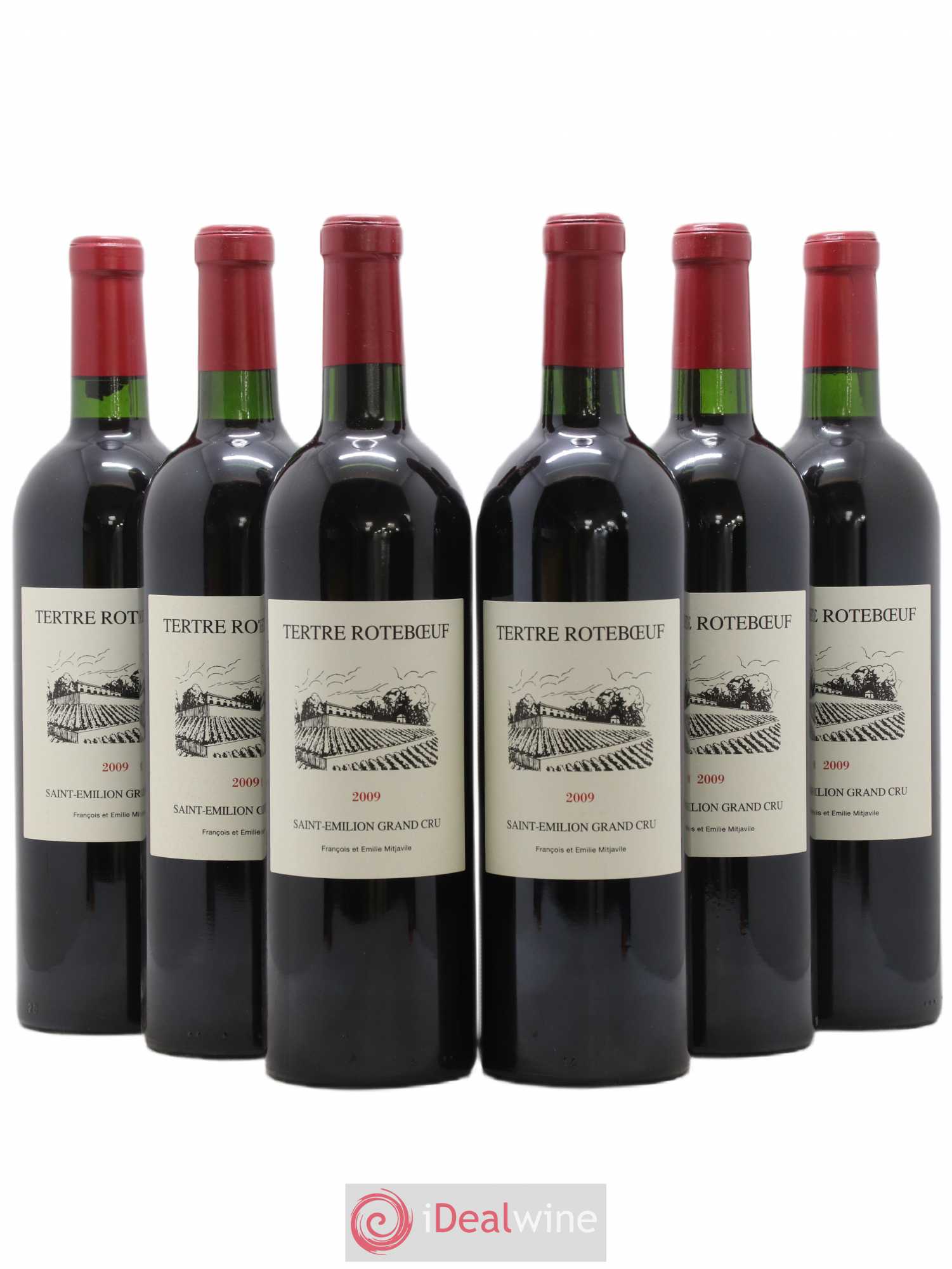 Château Tertre Roteboeuf 2009 - Lot de 6 bouteilles - 0