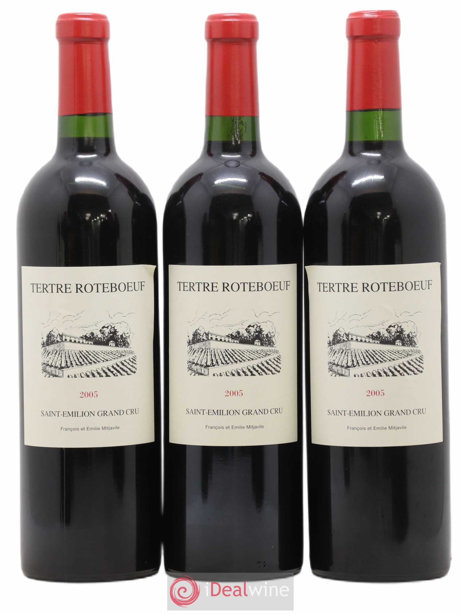 Château Tertre Roteboeuf 2005 - Lot de 6 bouteilles - 3