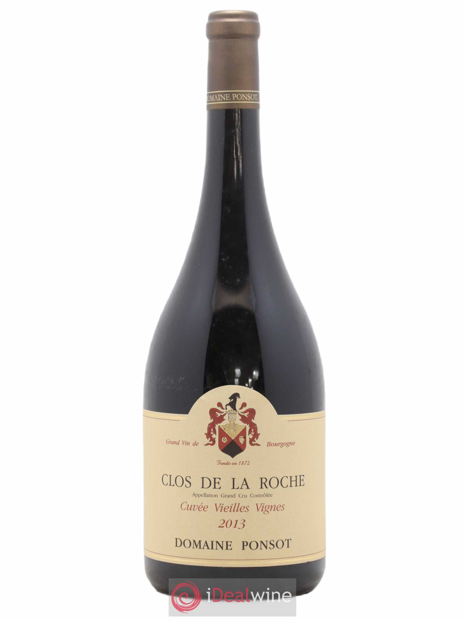 Clos de la Roche Grand Cru Vieilles Vignes Ponsot (Domaine) 2013 - Lot de 1 magnum - 0