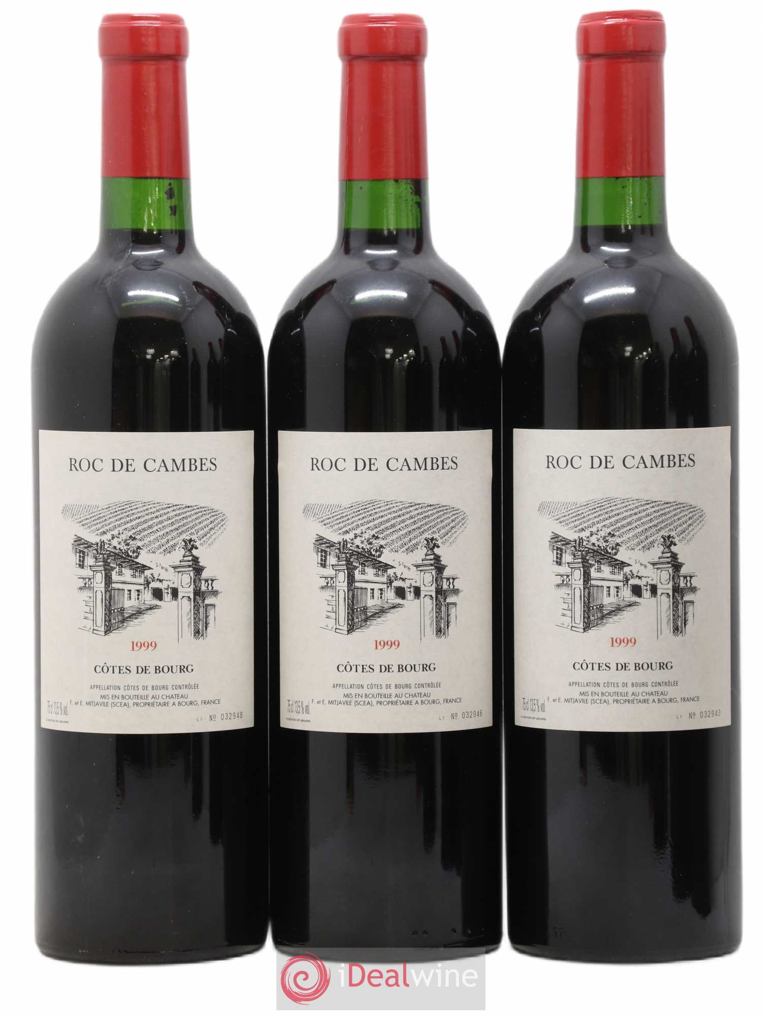 Roc de Cambes 1999 - Posten von 6 Flaschen - 2