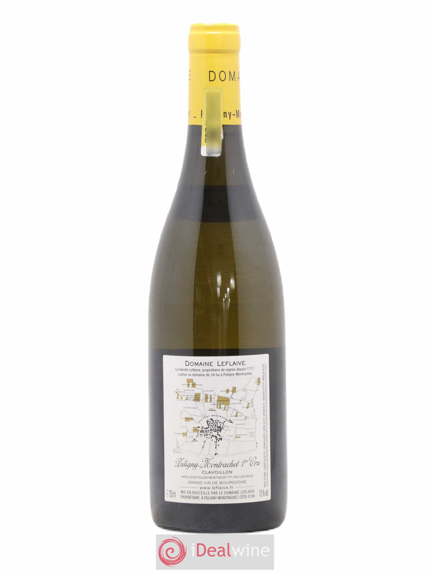 Puligny-Montrachet 1er Cru Clavoillon Leflaive (Domaine) 2014 - Lot de 1 bouteille - 1