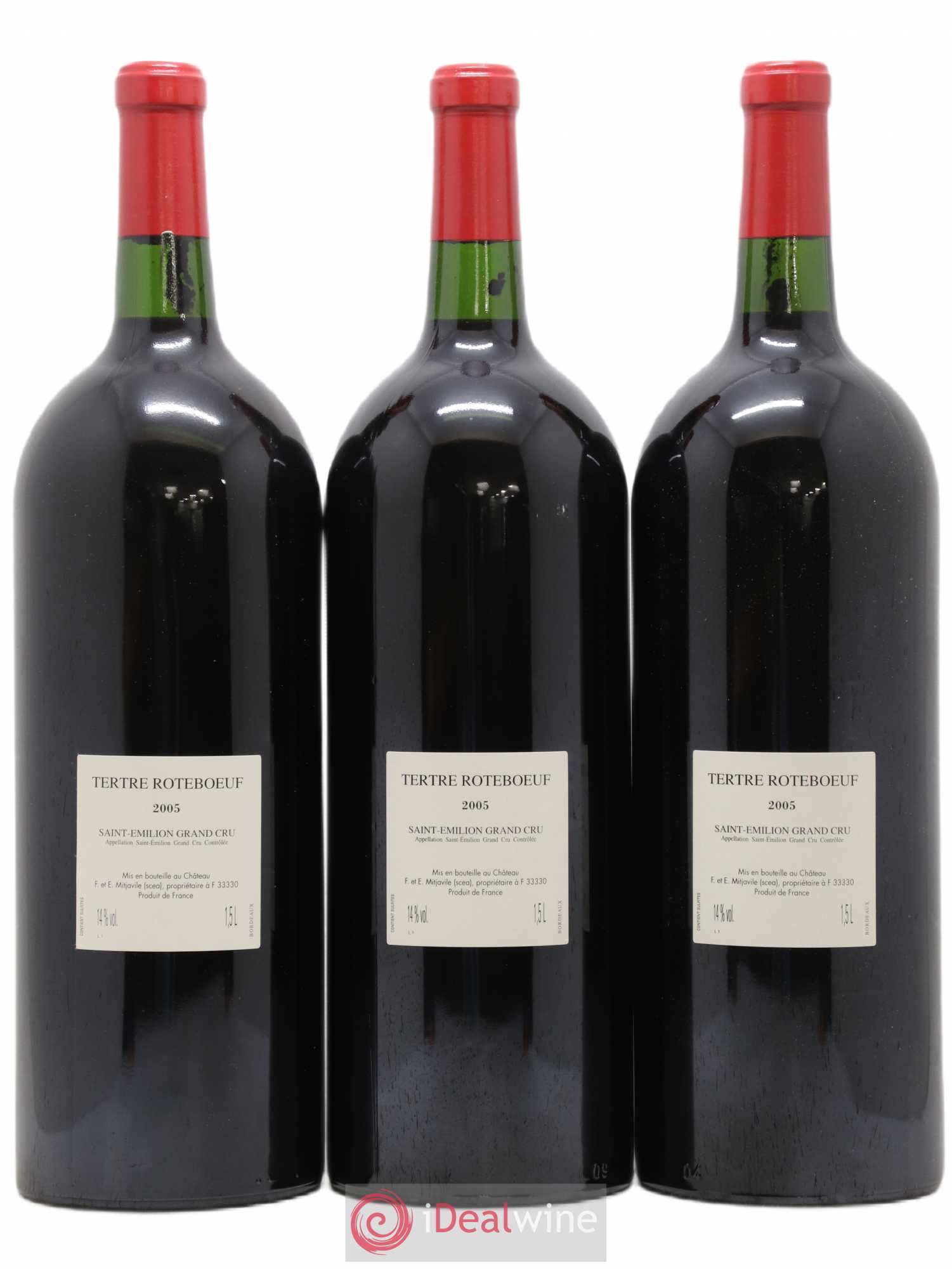 Château Tertre Roteboeuf 2005 - Posten von 3 Magnum - 1