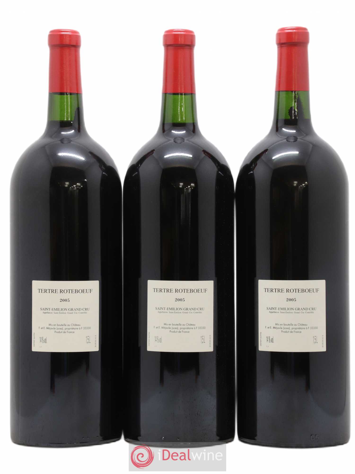 Château Tertre Roteboeuf 2005 - Lot de 3 magnums - 1