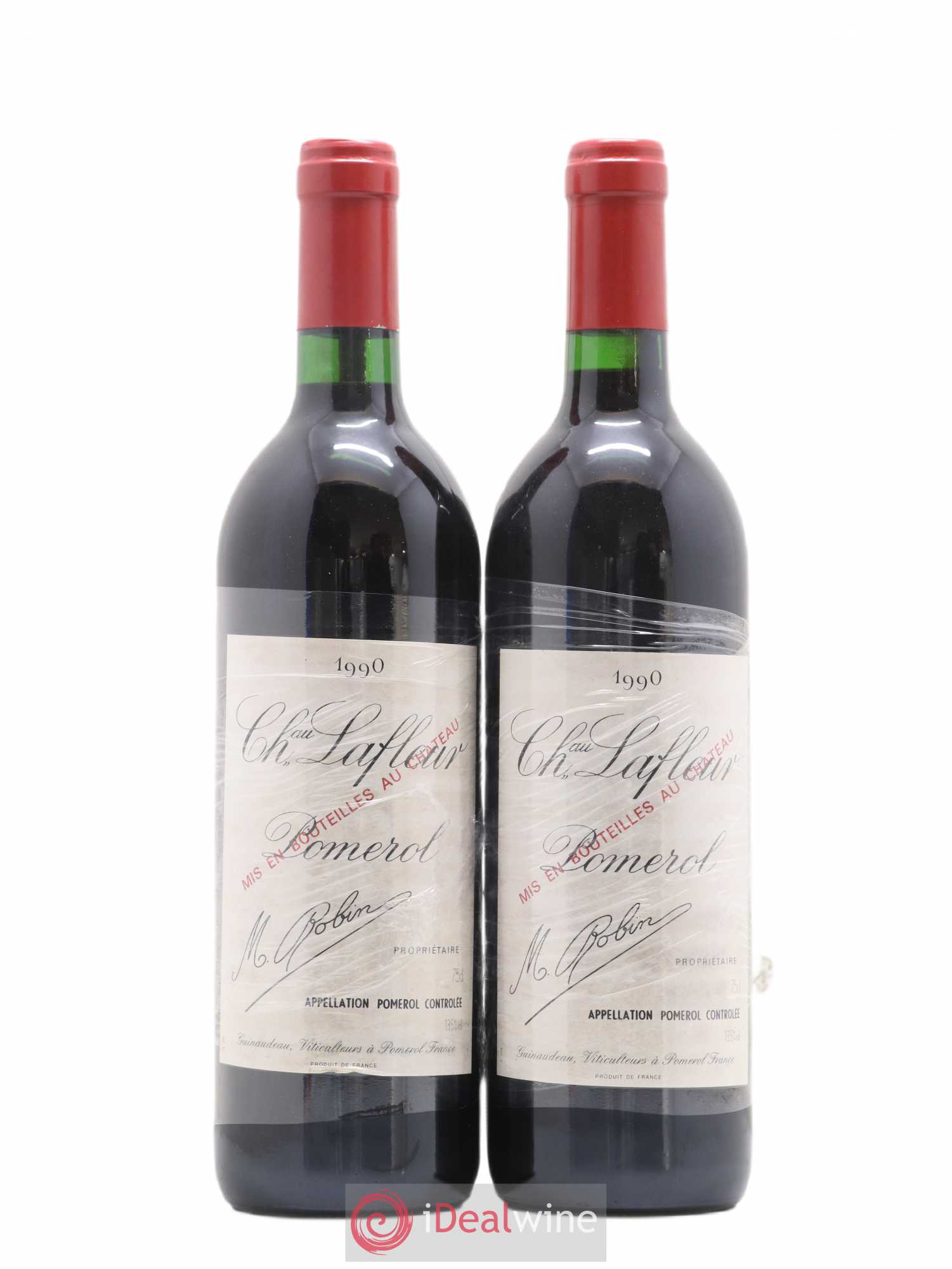 Château Lafleur 1990 - Lot de 2 bouteilles - 0