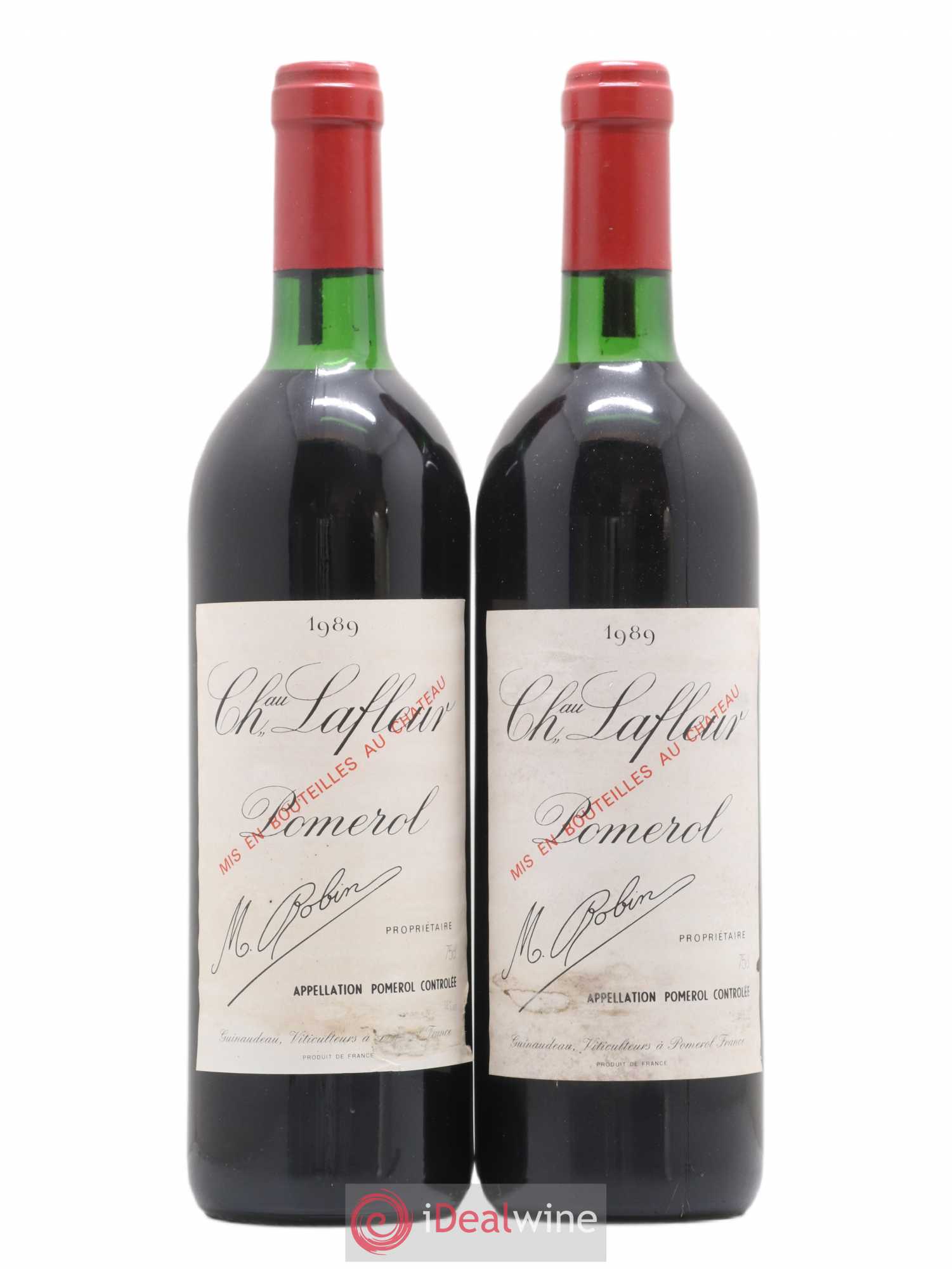 Château Lafleur 1989 - Lot de 2 bouteilles - 0