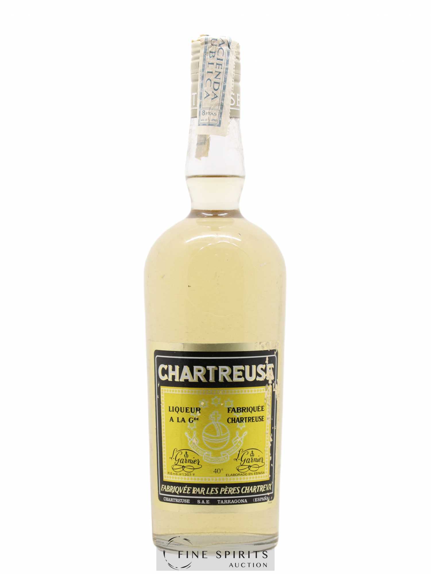 Chartreuse Of. Tarragone Jaune (1973-1983) - Lot de 1 bouteille - 0