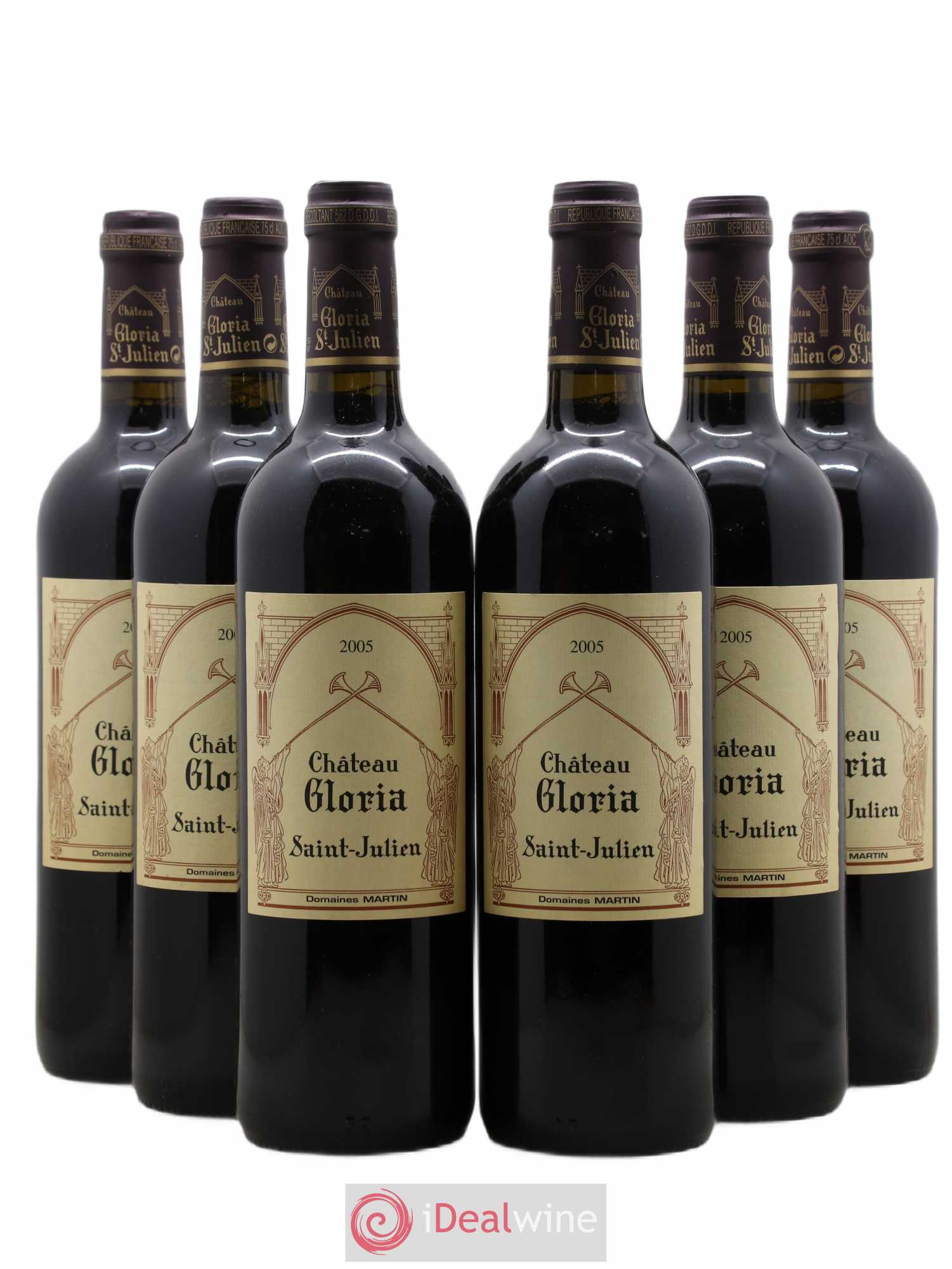 Château Gloria 2005 - Lot de 6 bouteilles - 0