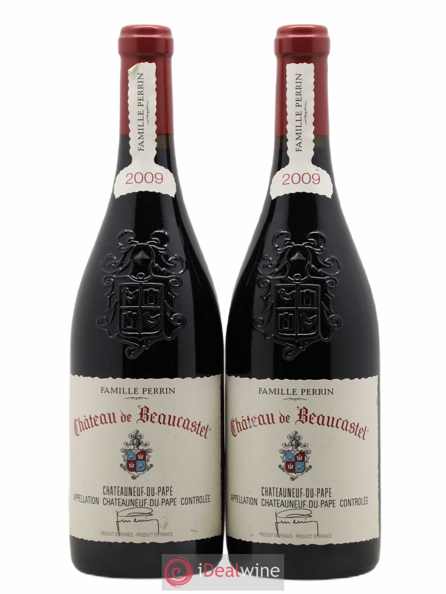 Châteauneuf-du-Pape Château de Beaucastel Famille Perrin 2009 - Lot de 2 bouteilles - 0