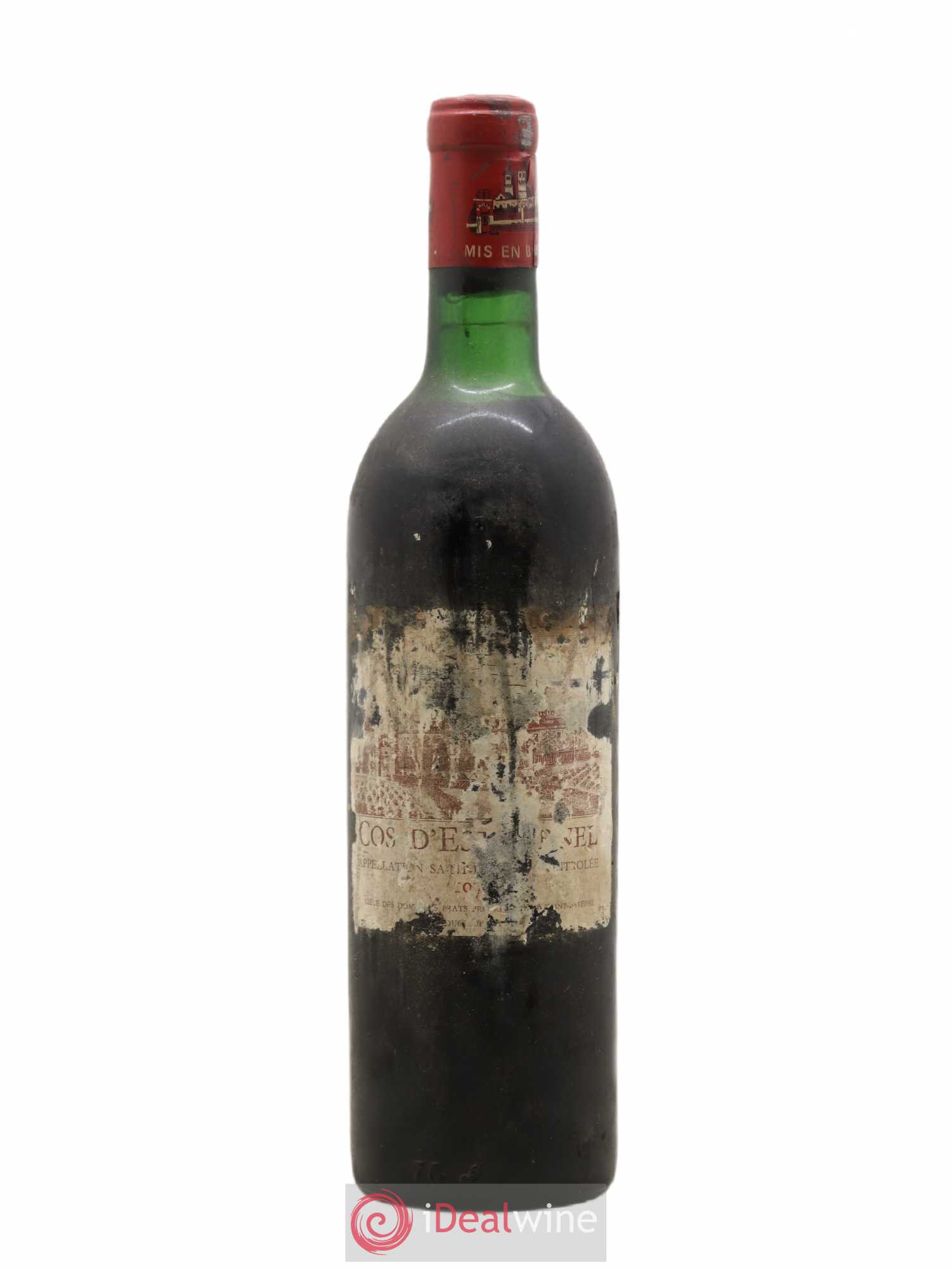 Cos d'Estournel 2ème Grand Cru Classé 1972 - Lot de 1 bouteille - 0