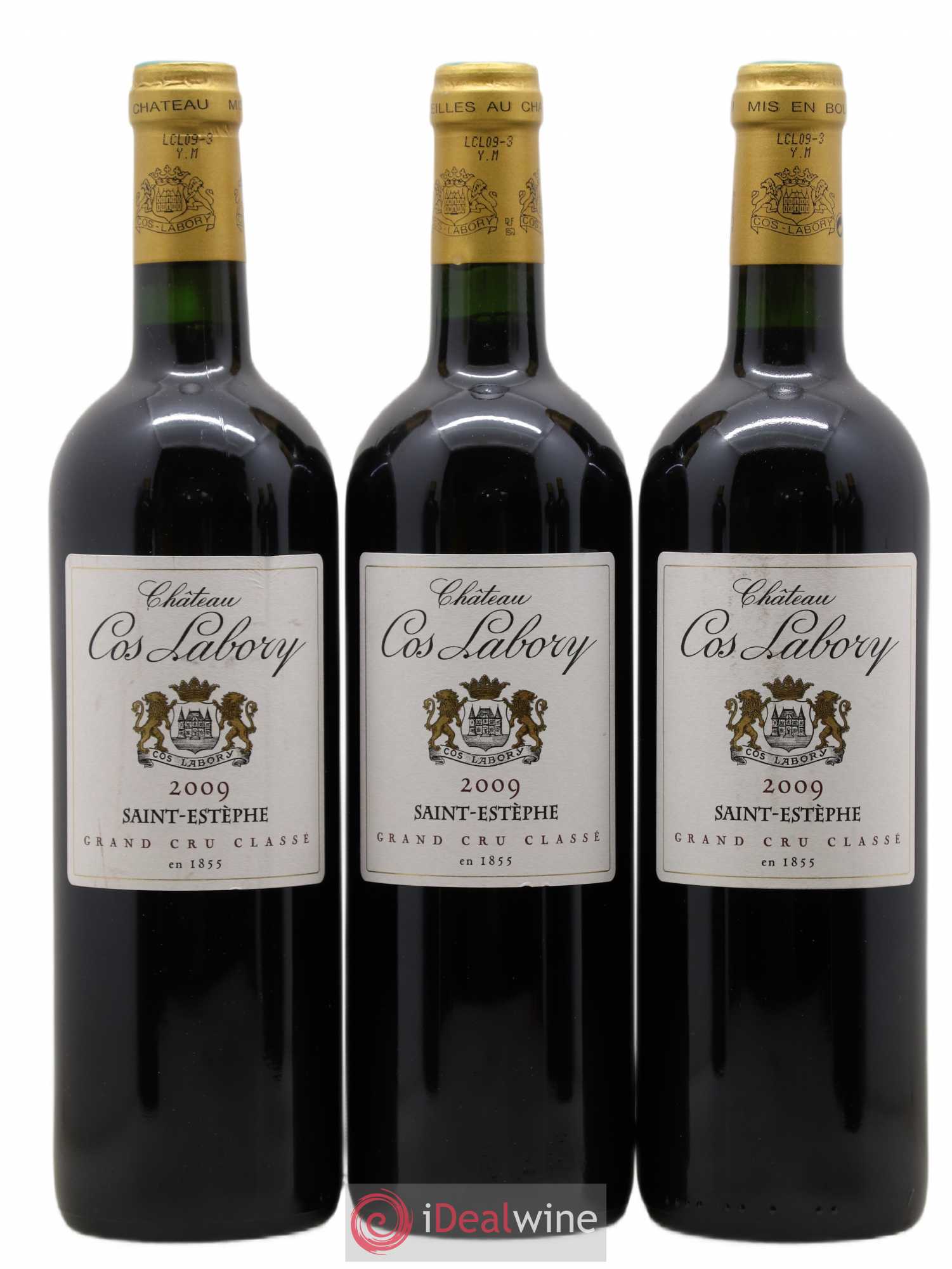 Château Cos Labory 5ème Grand Cru Classé 2009 - Lot de 6 bouteilles - 1