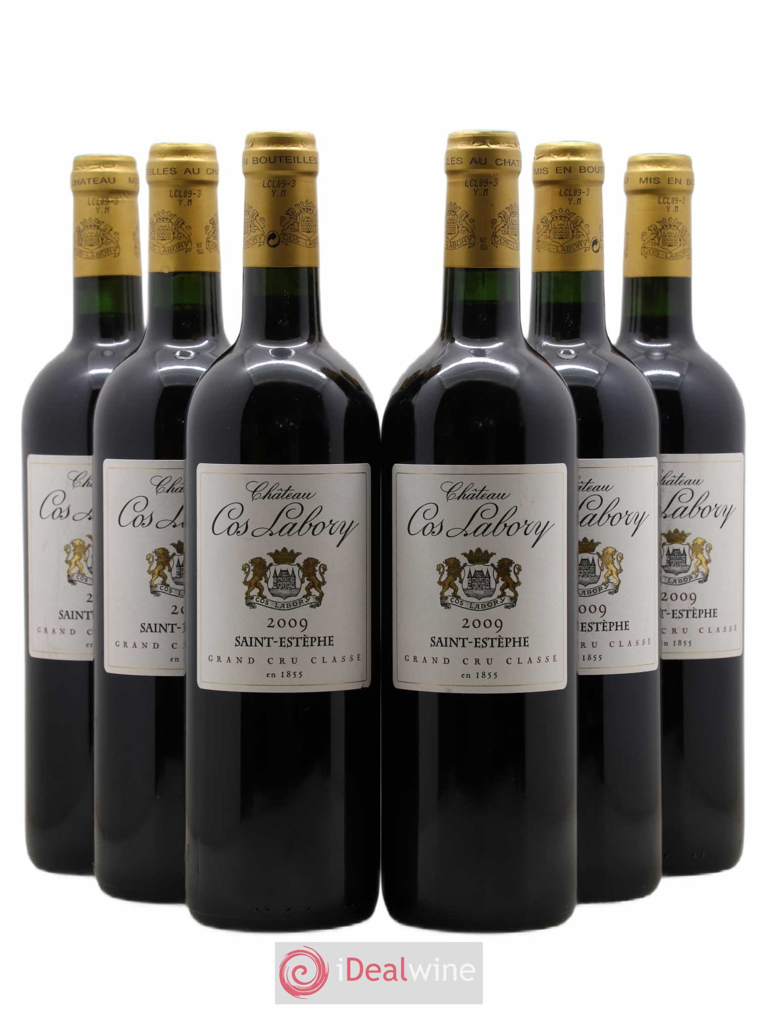 Château Cos Labory 5ème Grand Cru Classé 2009 - Lot de 6 bouteilles - 0