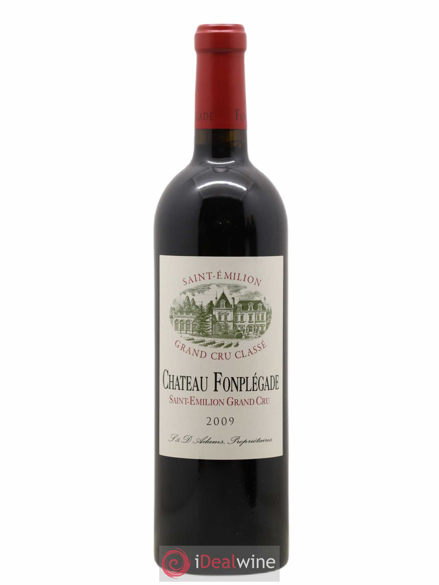 Château Fonplegade Grand Cru Classé 2009 - Lot de 1 bouteille - 0