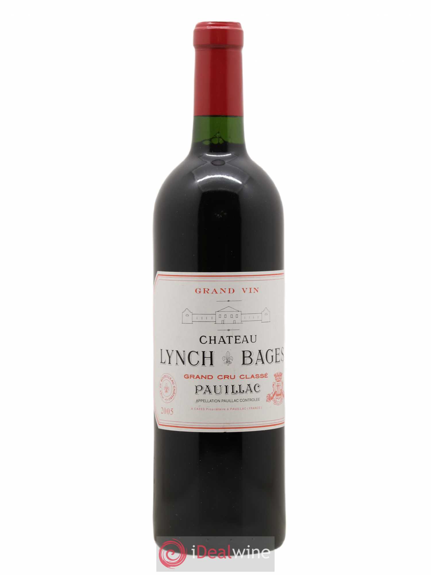 Château Lynch Bages 5ème Grand Cru Classé 2005 - Lot de 1 bouteille - 0