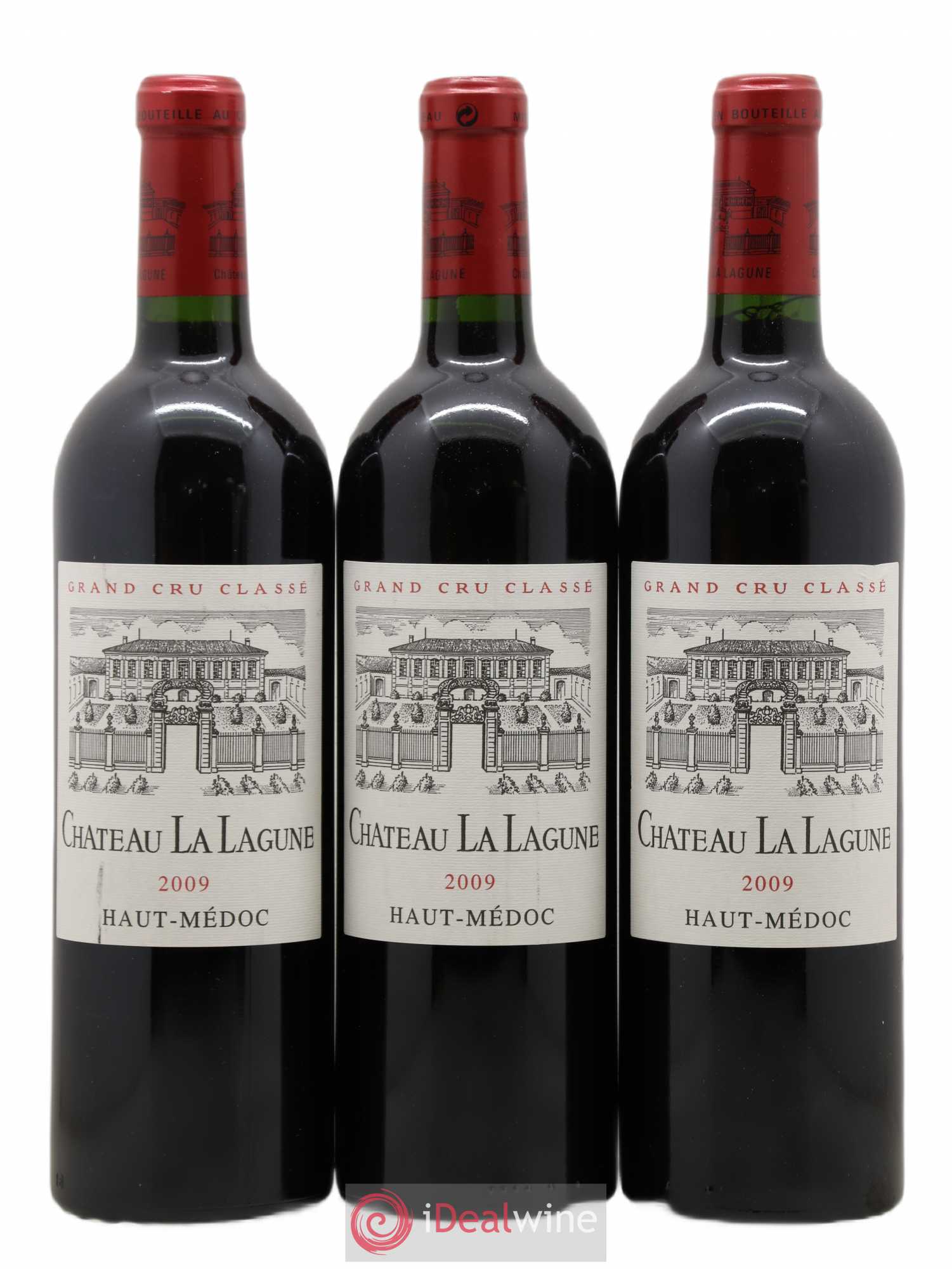 Château la Lagune 3ème Grand Cru Classé 2009 - Lot de 3 bouteilles - 0