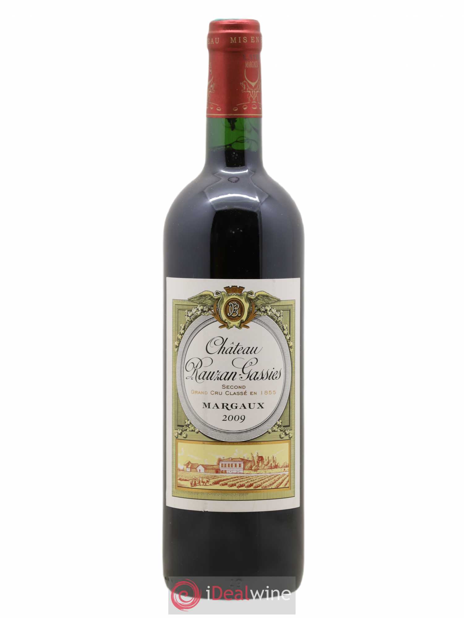 Château Rauzan-Gassies 2ème Grand Cru Classé 2009 - Lot de 1 bouteille - 0