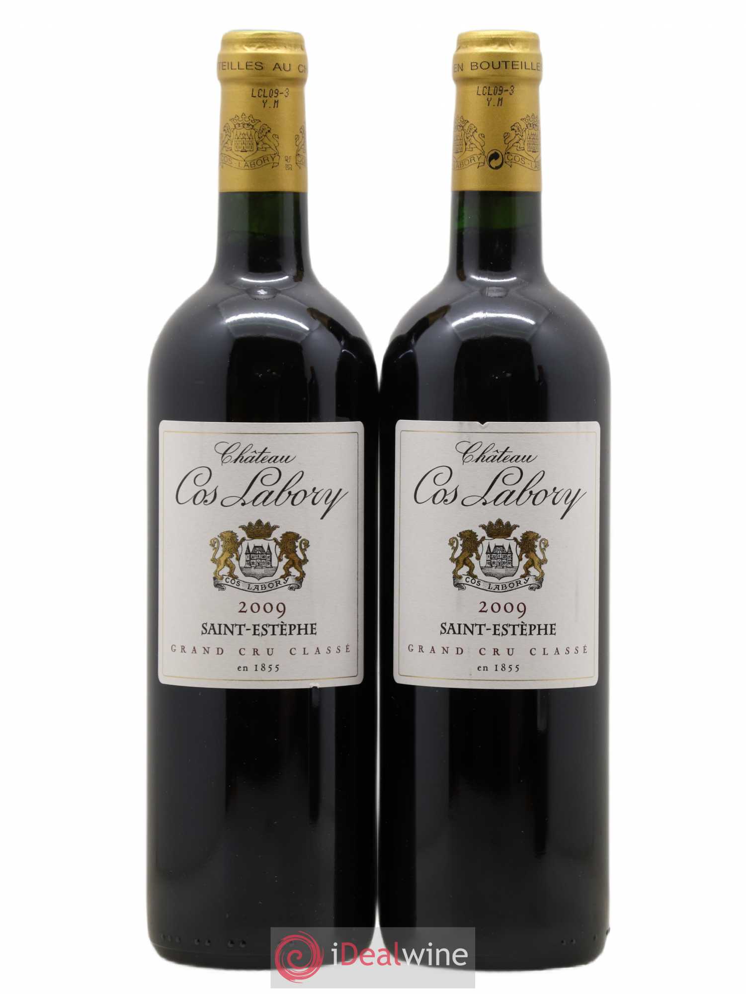 Château Cos Labory 5ème Grand Cru Classé 2009 - Lot de 2 bouteilles - 0