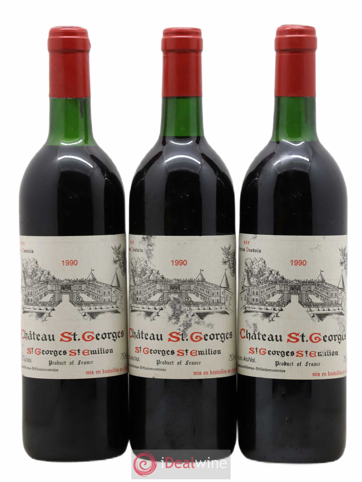 Château Saint-Georges 1990 - Lot de 6 bouteilles - 2
