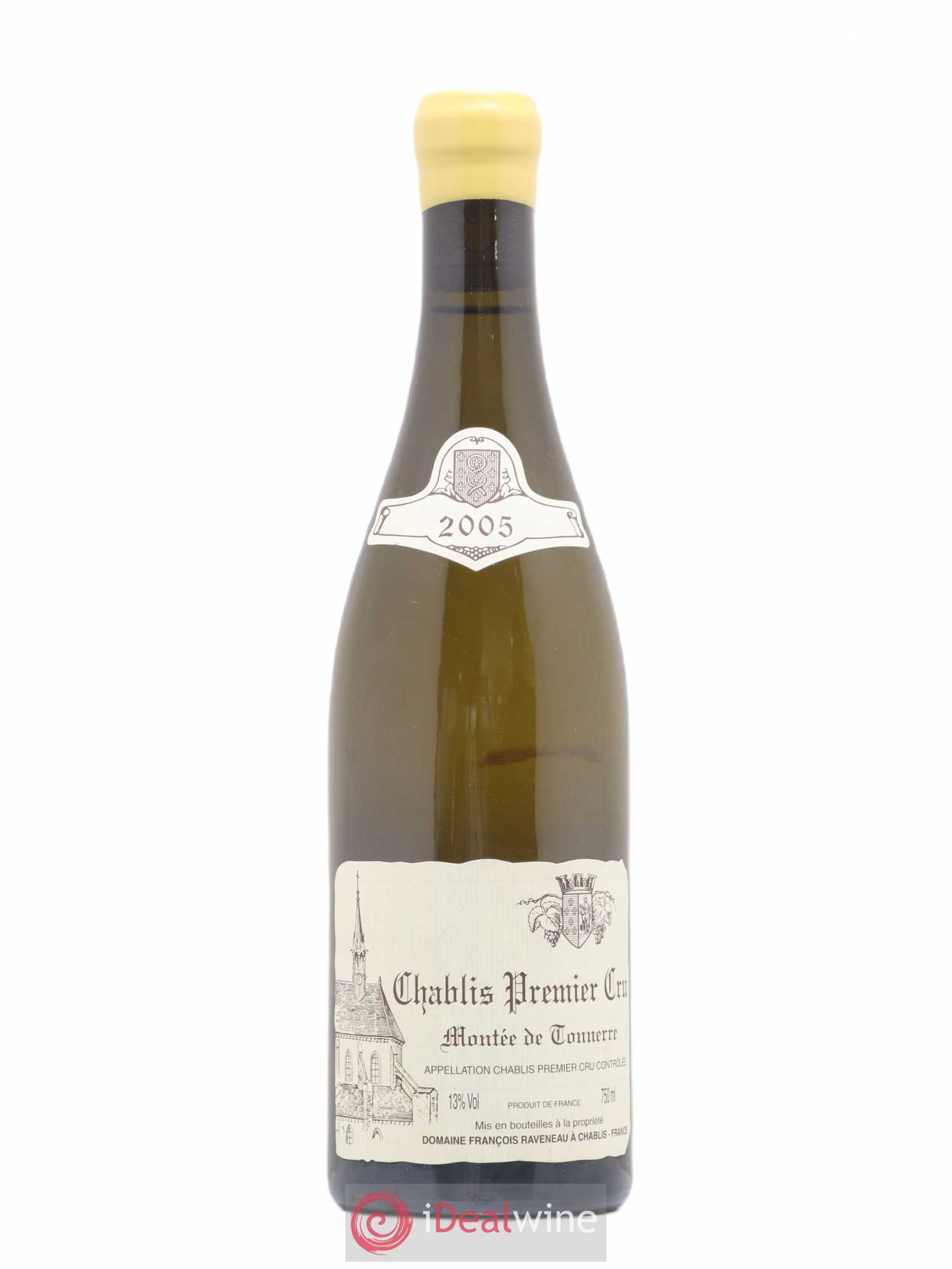 Chablis 1er Cru Montée de Tonnerre Raveneau (Domaine) 2005 - Lot de 1 bouteille - 0