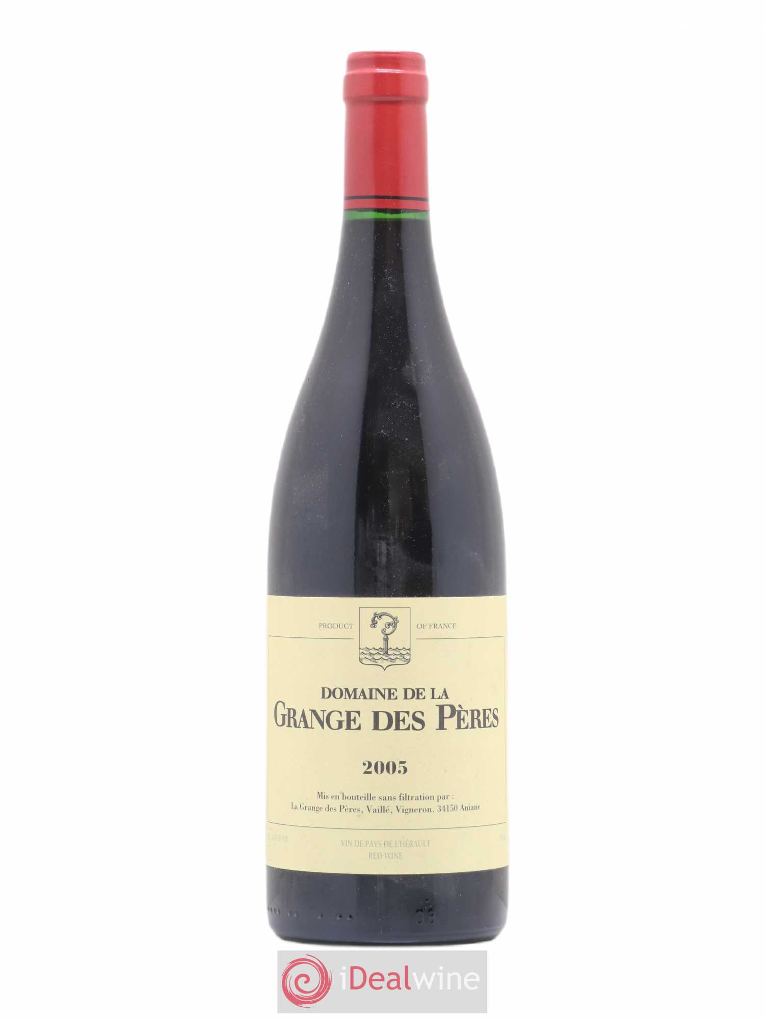 Pays d'Hérault Grange des Pères Laurent Vaillé 2005 - Lot de 1 bouteille - 0