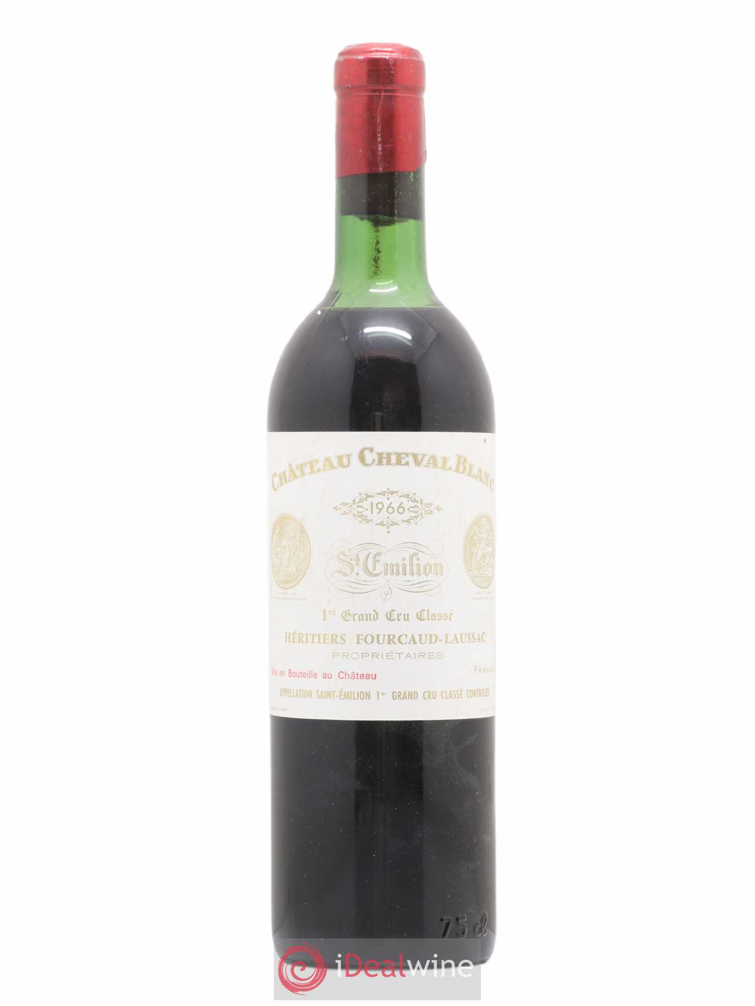 Château Cheval Blanc 1er Grand Cru Classé A 1966 - Lot de 1 bouteille - 0