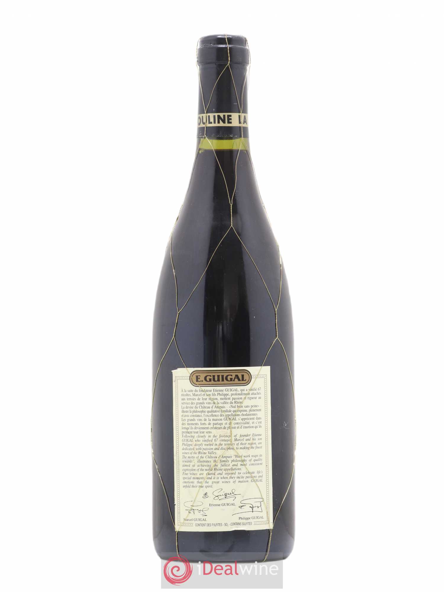 Côte-Rôtie La Mouline Guigal 2003 - Lot de 1 bouteille - 1