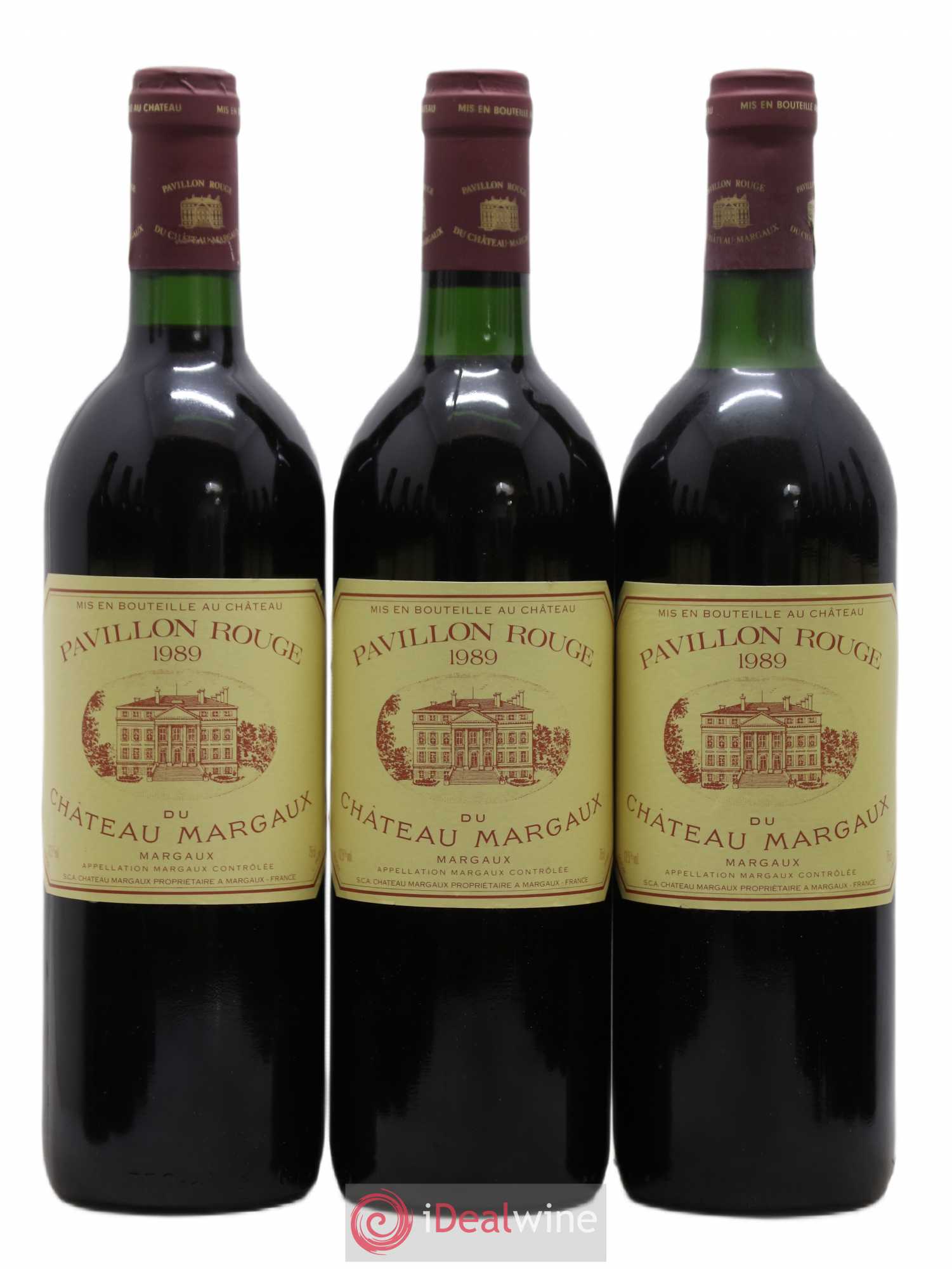 Pavillon Rouge du Château Margaux Second Vin 1989 - Lot de 12 bouteilles - 1