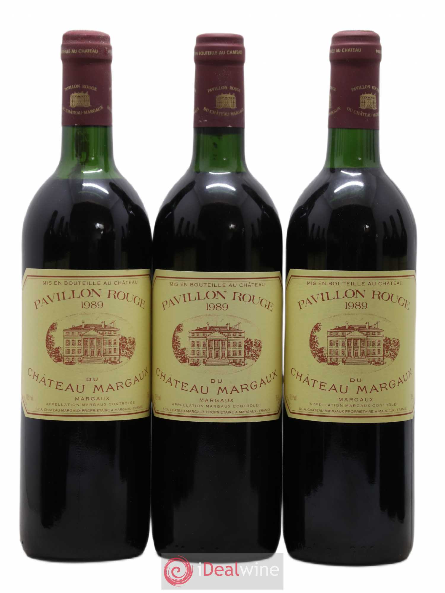 Pavillon Rouge du Château Margaux Second Vin 1989 - Lot de 12 bouteilles - 2