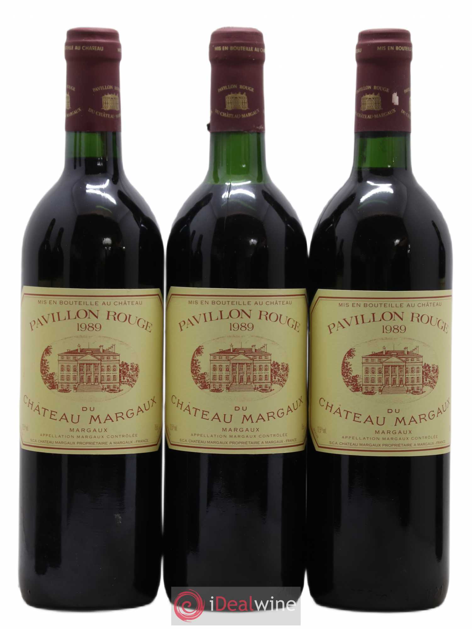 Pavillon Rouge du Château Margaux Second Vin 1989 - Lot de 12 bouteilles - 3