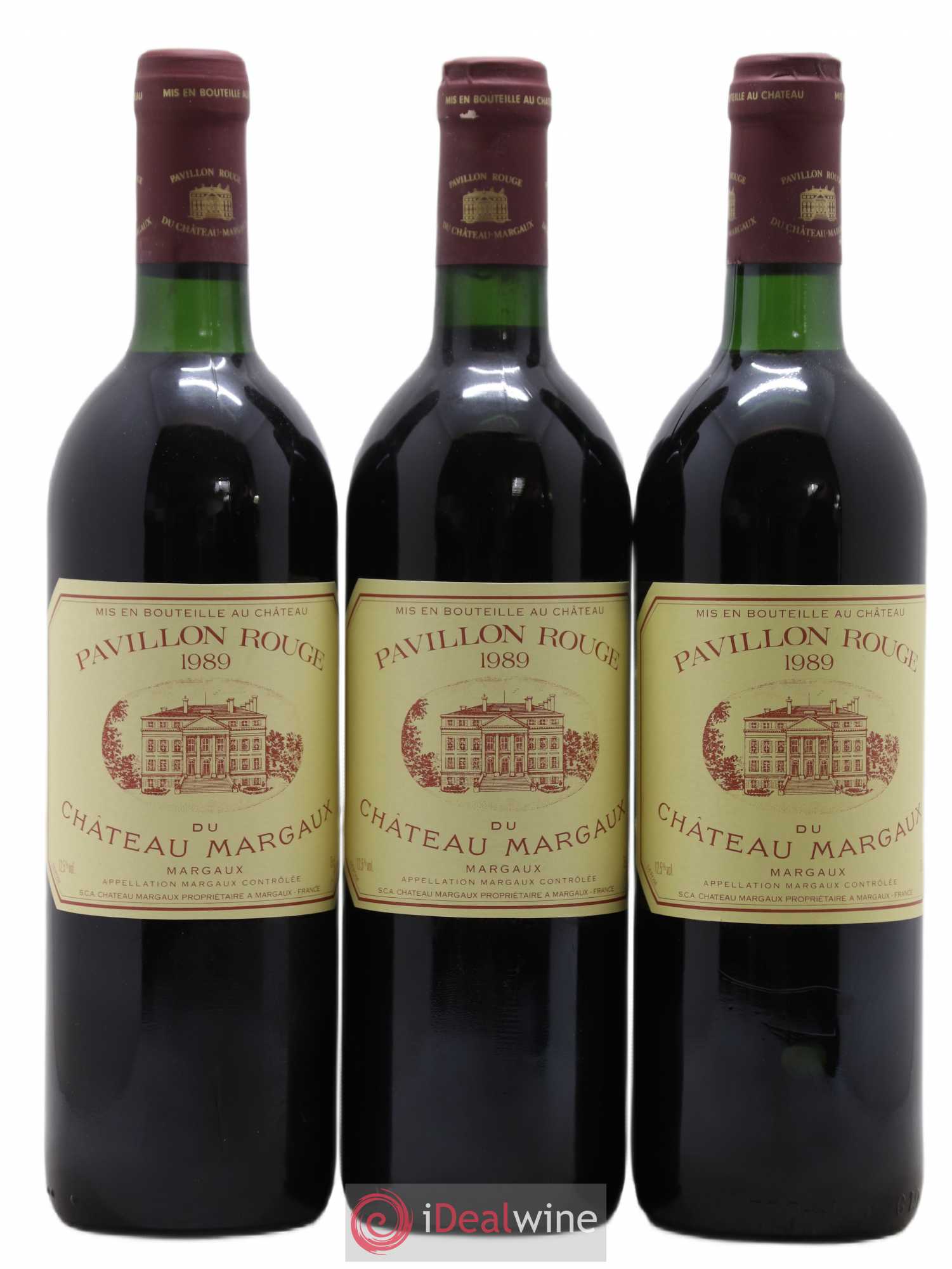 Pavillon Rouge du Château Margaux Second Vin 1989 - Lot de 12 bouteilles - 4