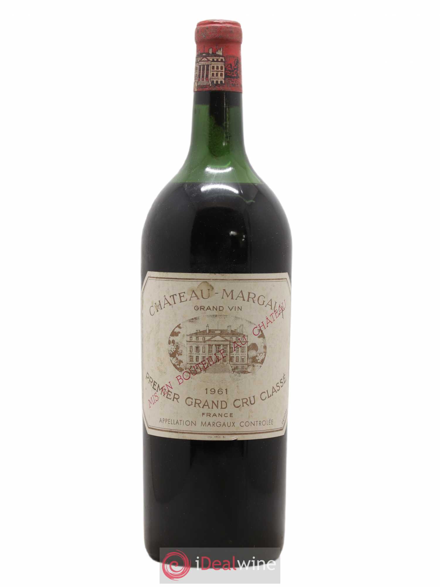 Château Margaux 1er Grand Cru Classé 1961 - Lot de 1 magnum - 0