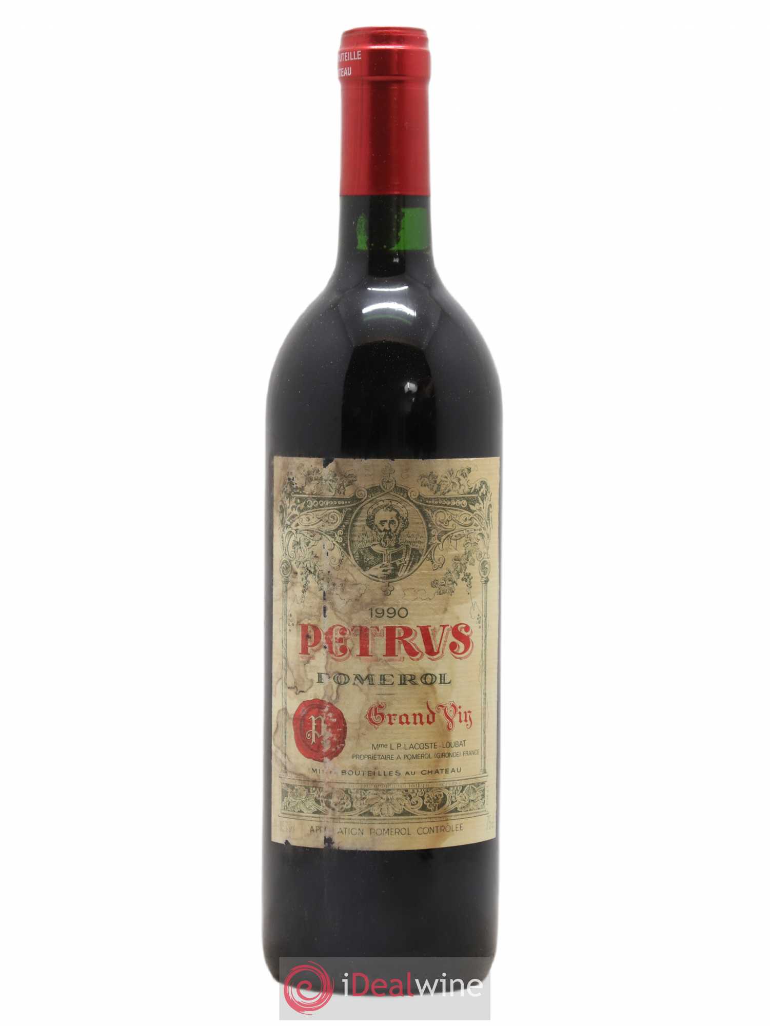 Petrus 1990 - Lot de 1 bouteille - 0