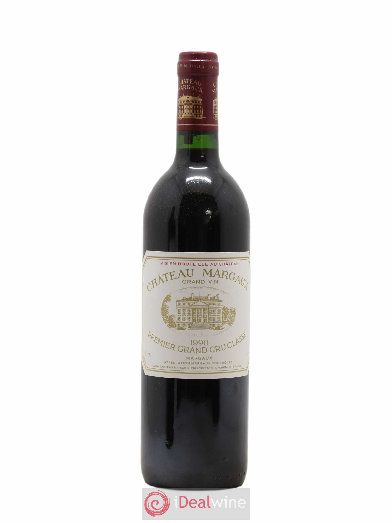 Château Margaux 1er Grand Cru Classé 1990 - Lot de 1 bouteille - 0