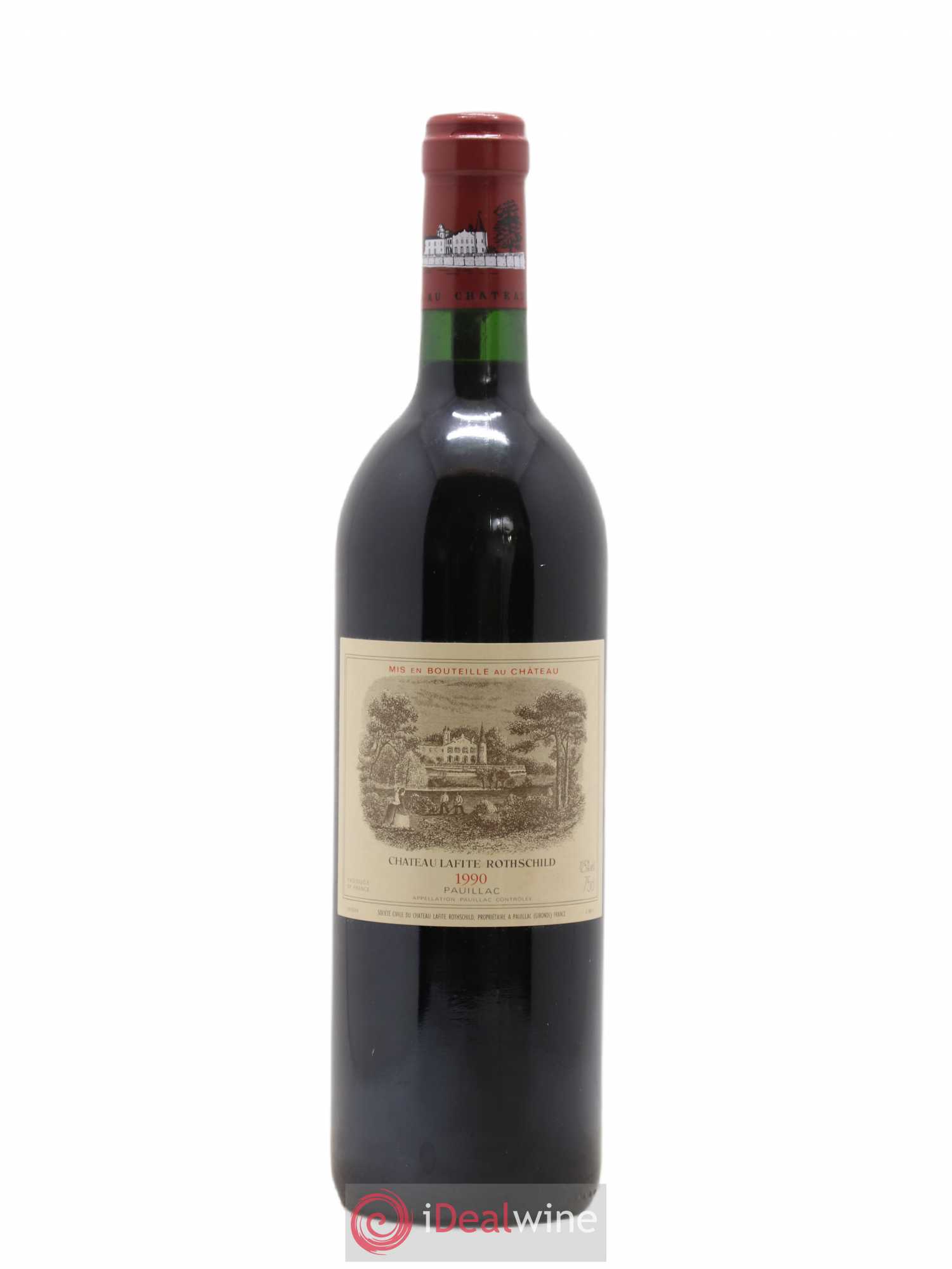 Château Lafite Rothschild 1er Grand Cru Classé 1990 - Lot de 1 bouteille - 0