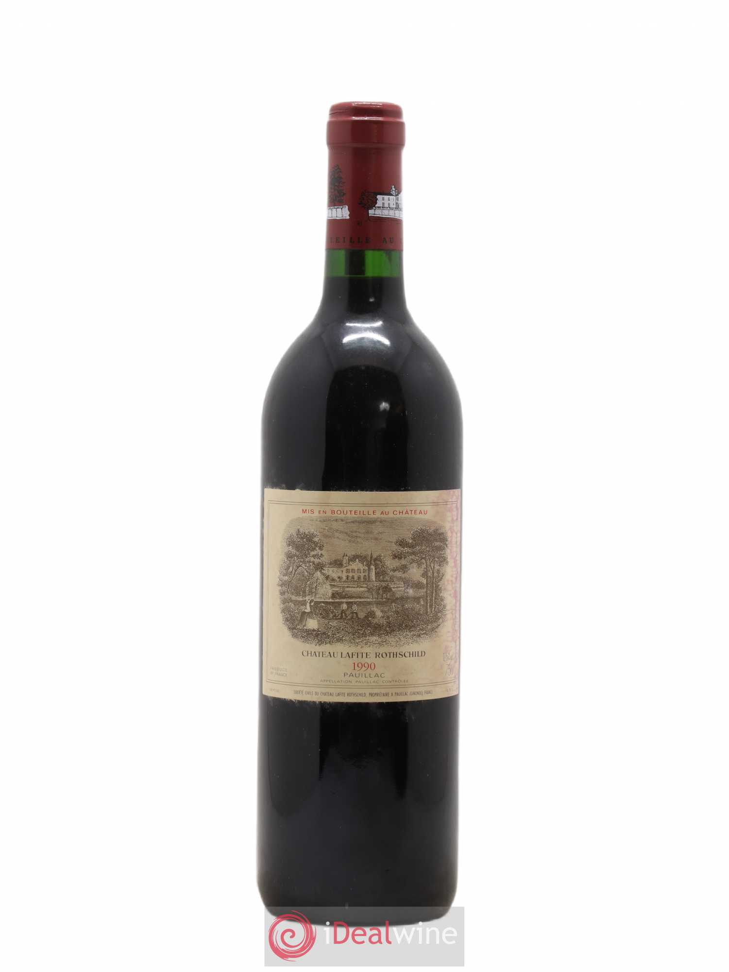 Château Lafite Rothschild 1er Grand Cru Classé 1990 - Lot de 1 bouteille - 0
