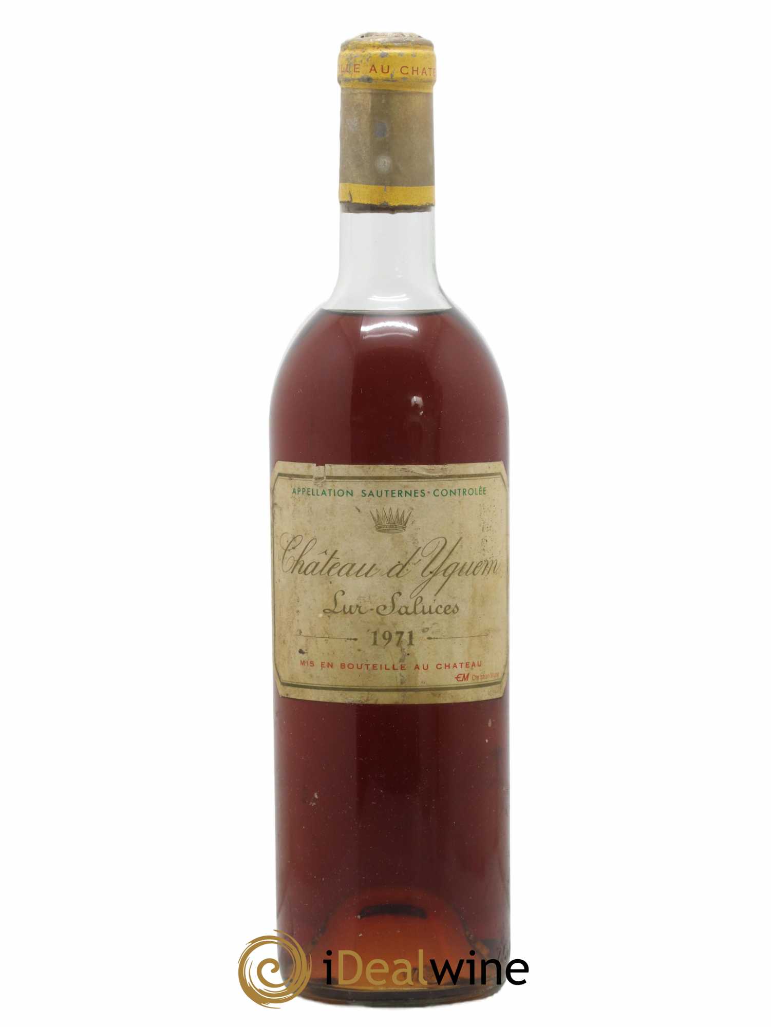 Château d' Yquem 1er Cru Classé Supérieur 1971 - Lot of 1 bottle - 0