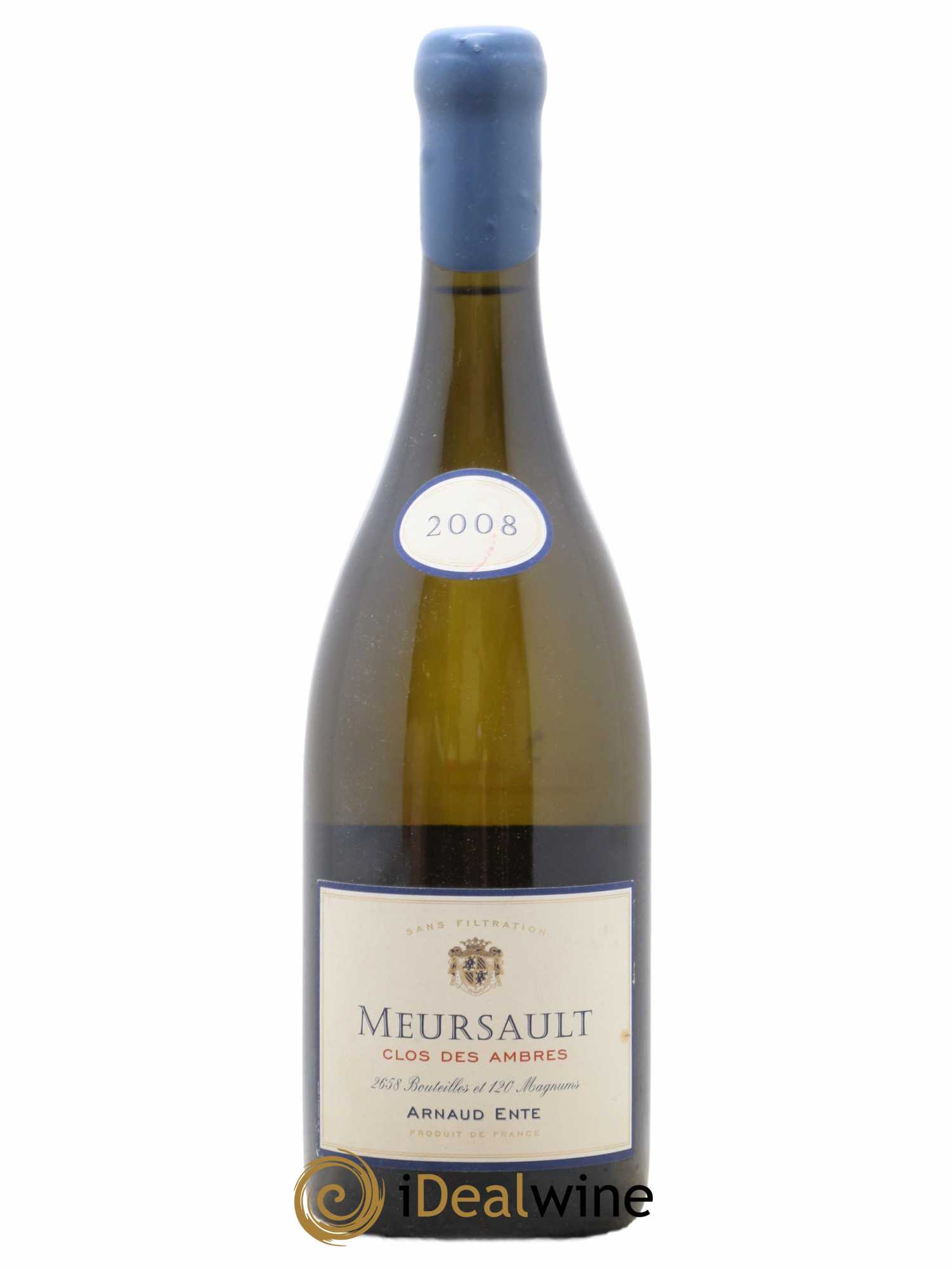 Meursault Clos des Ambres Arnaud Ente 2008 - Lot de 1 bouteille - 0