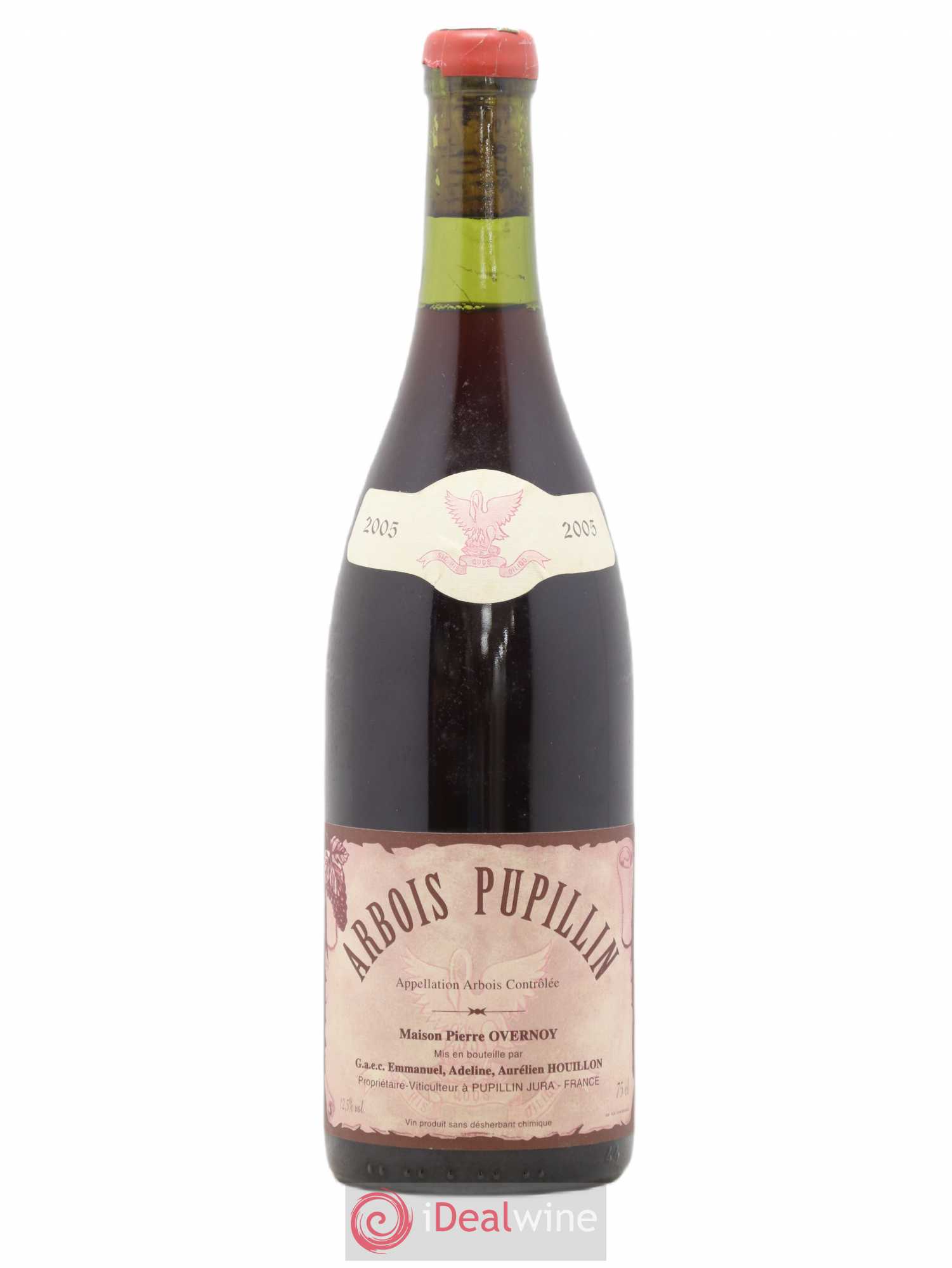 Arbois-Pupillin Poulsard (cire rouge) Overnoy-Houillon (Domaine) 2005 - Lot de 1 bouteille - 0