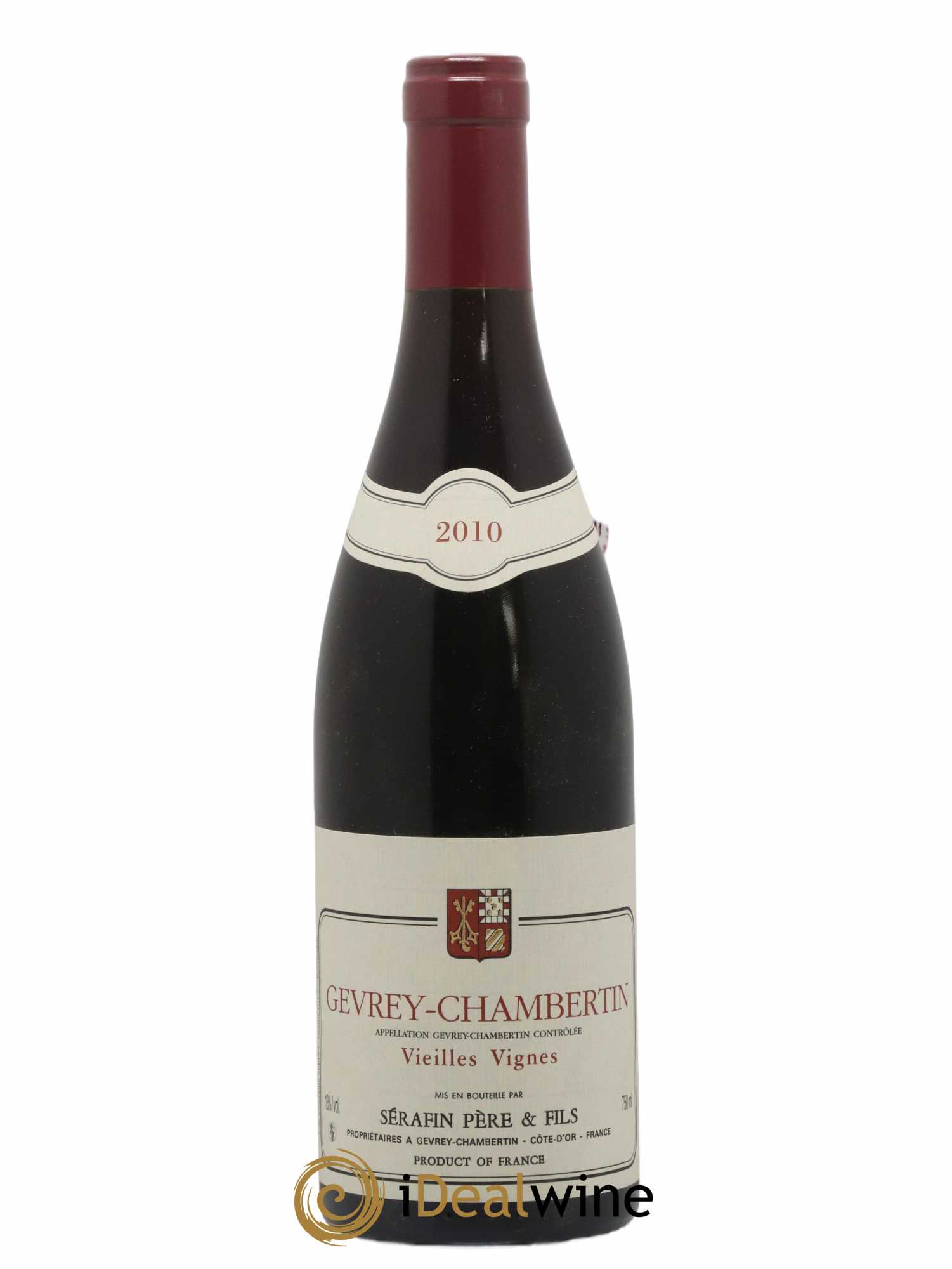Gevrey-Chambertin Vieilles Vignes Christian Sérafin Père et Fils 2010 - Lot de 1 bouteille - 0