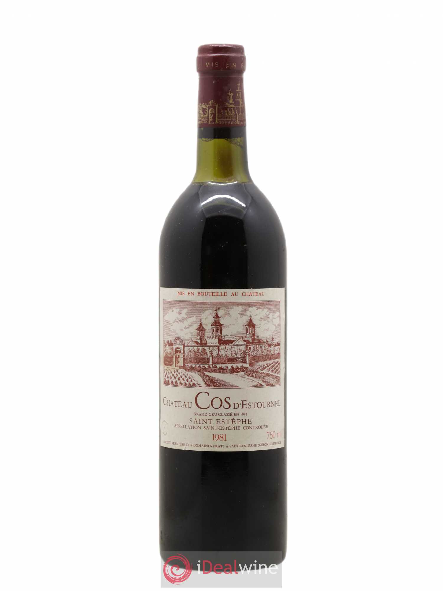 Cos d'Estournel 2ème Grand Cru Classé 1981 - Lot de 1 bouteille - 0
