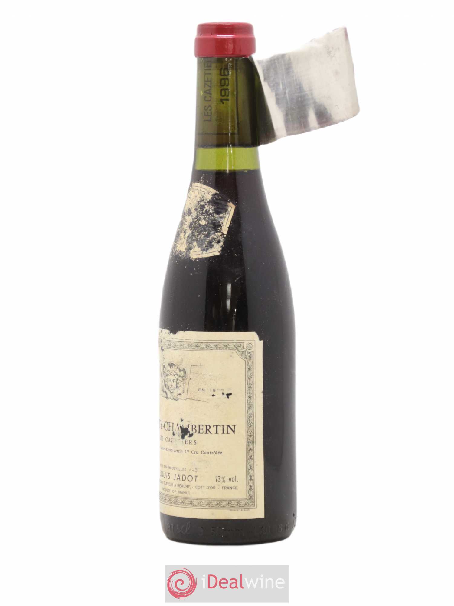 Gevrey-Chambertin 1er Cru Les Cazetiers Domaine Louis Jadot 1996 - Lot de 2 demi bouteilles - 1