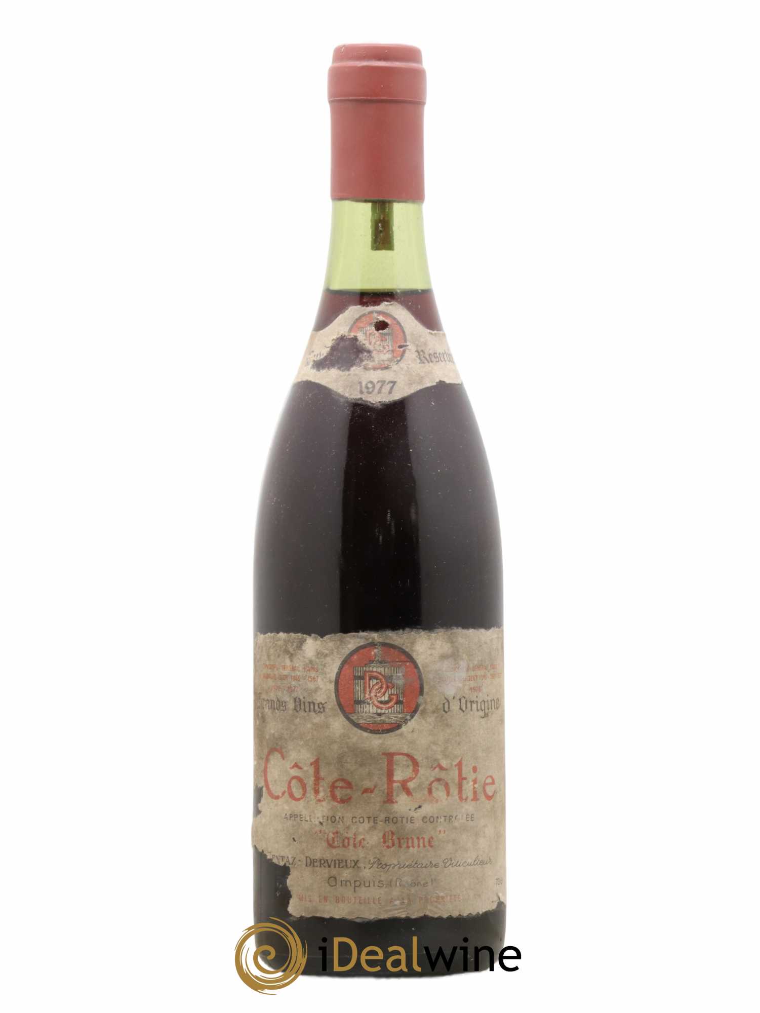 Côte-Rôtie Côte Brune Marius Gentaz-Dervieux 1977 - Lot de 1 bouteille - 0