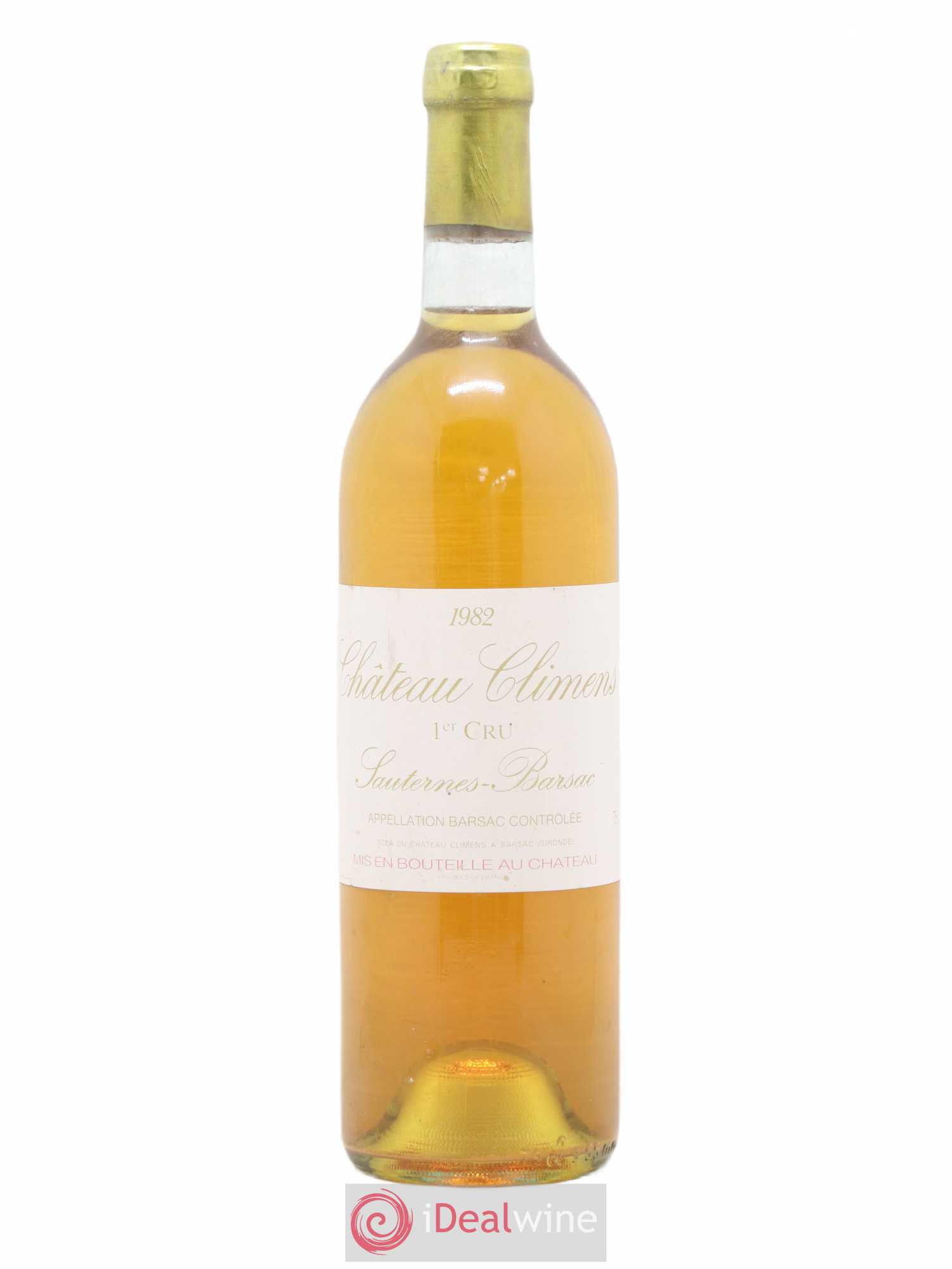 Château Climens 1er Grand Cru Classé 1982 - Lotto di 1 bottiglia - 0