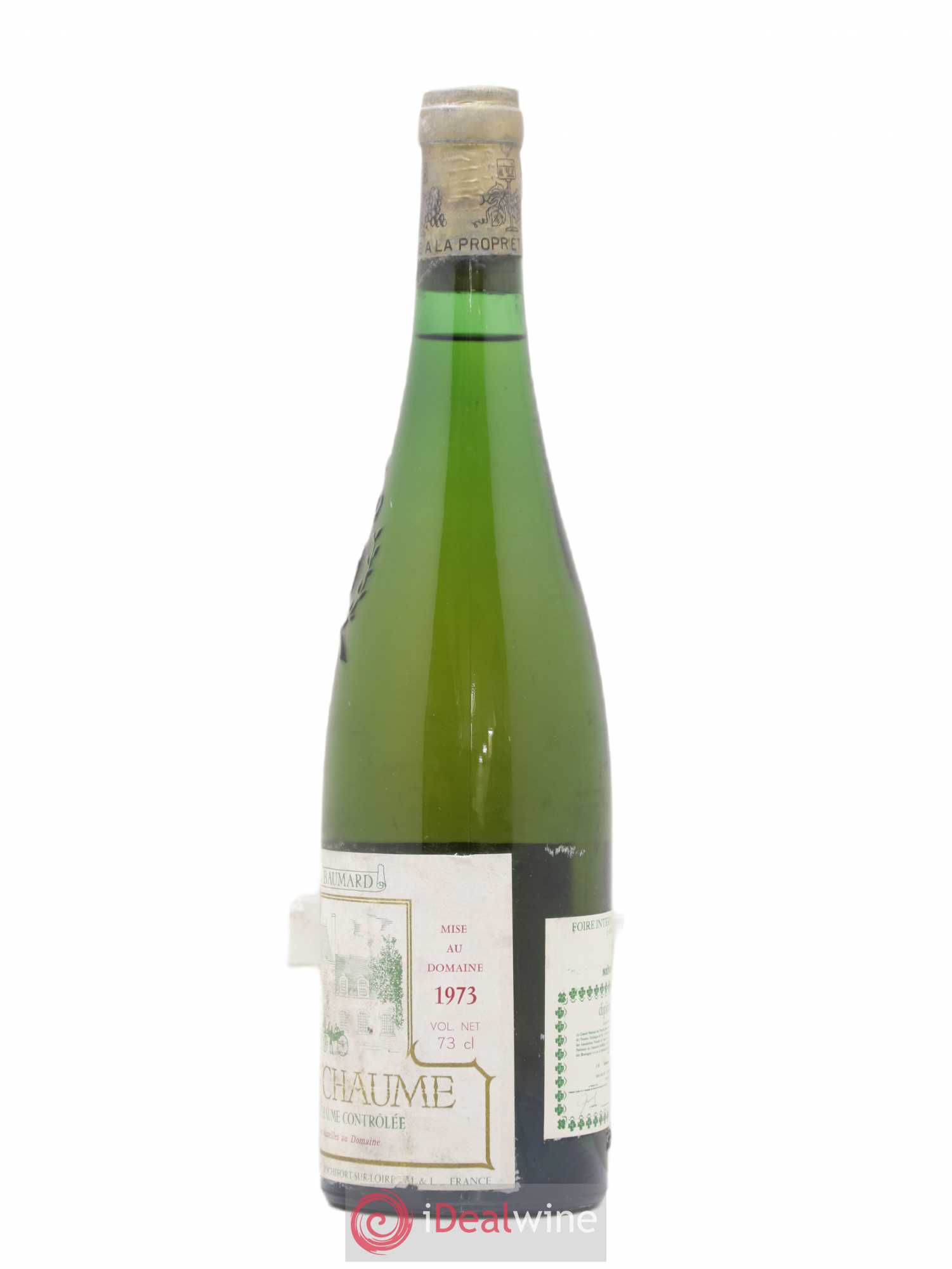 Quarts de Chaume Baumard (Domaine des) 1973 - Lotto di 1 bottiglia - 1