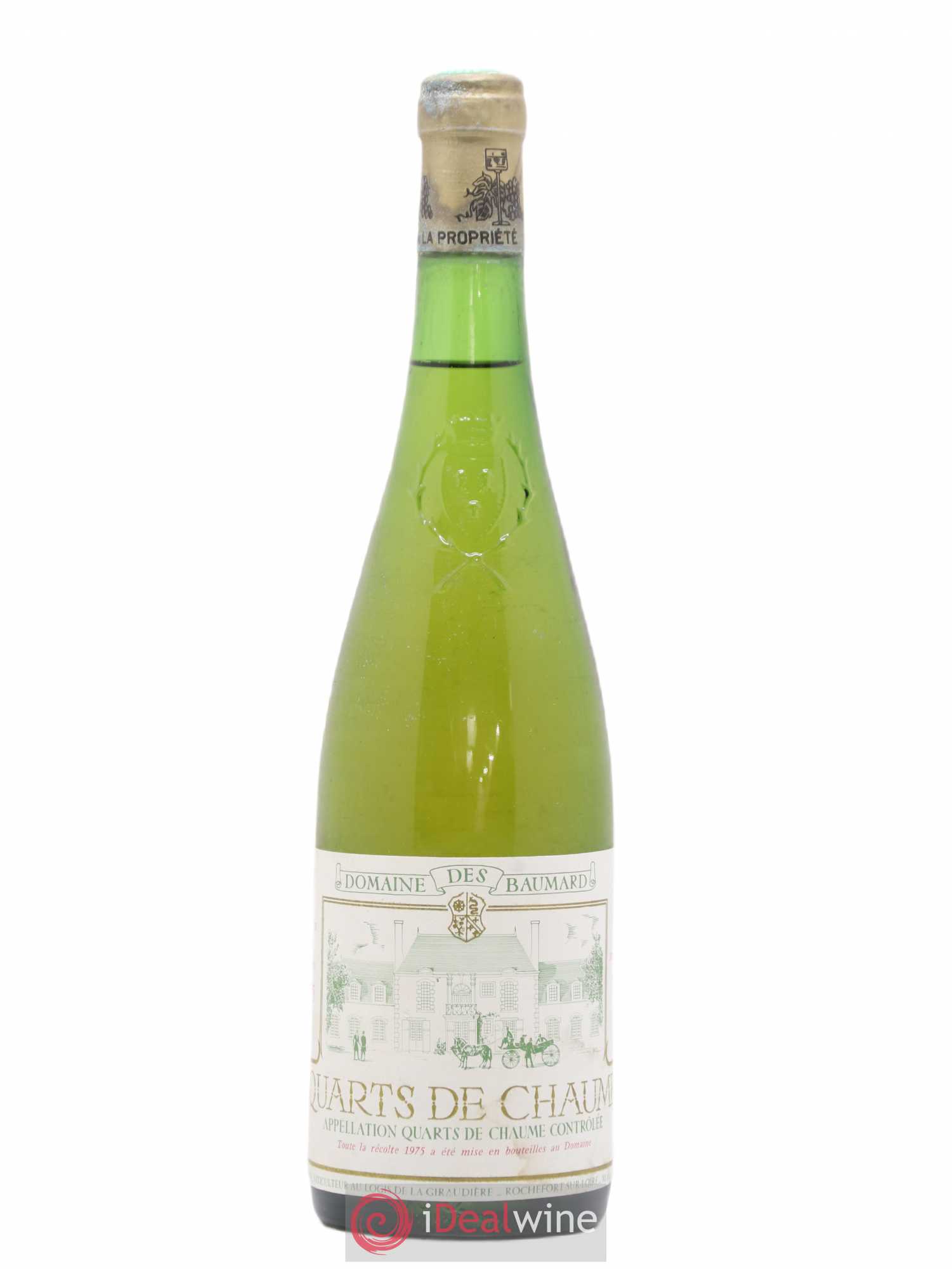 Quarts de Chaume Baumard (Domaine des) 1975 - Lotto di 1 bottiglia - 0