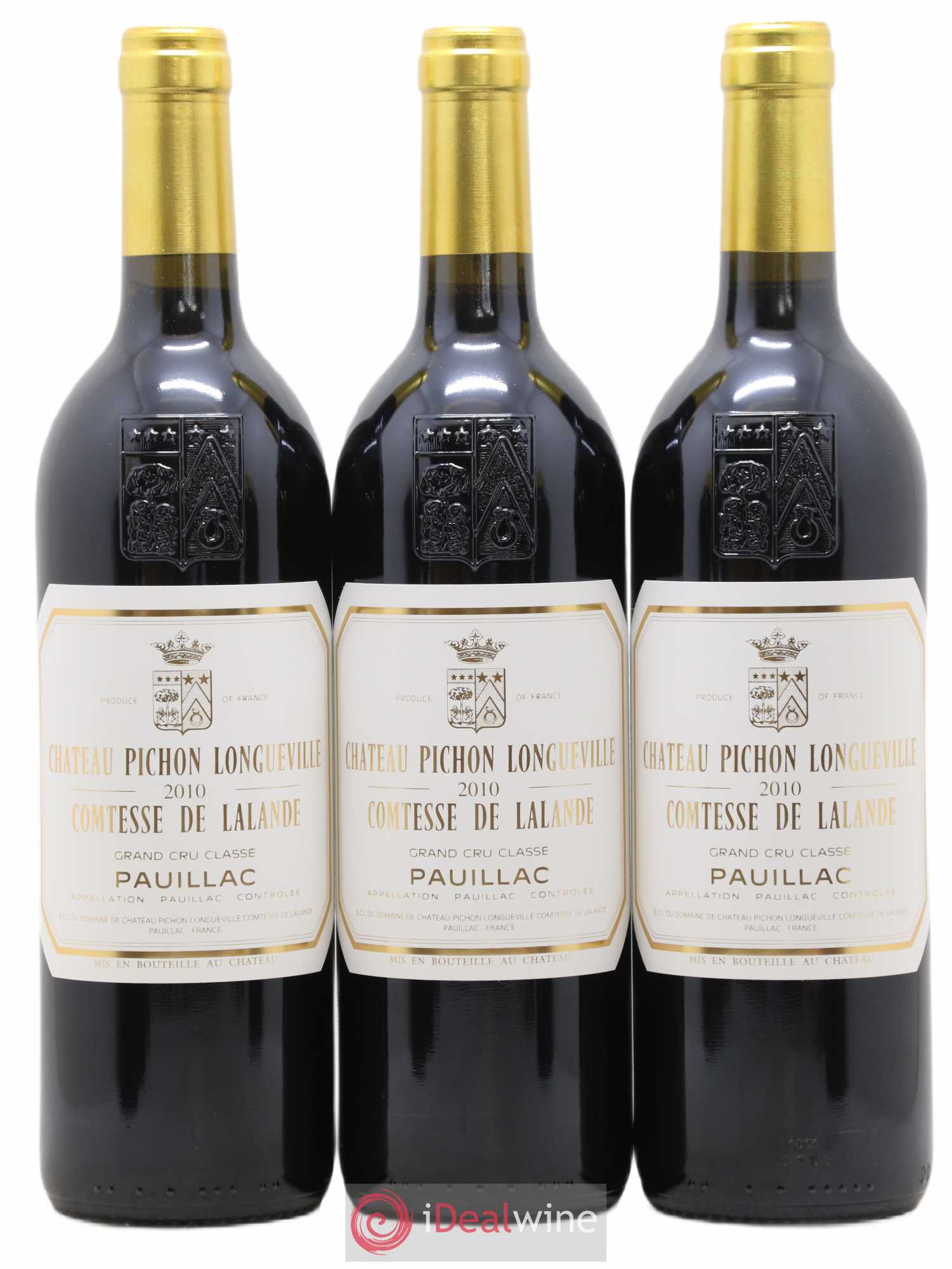 Château Pichon Longueville Comtesse de Lalande 2ème Grand Cru Classé 2010 - Lot de 6 bouteilles - 1