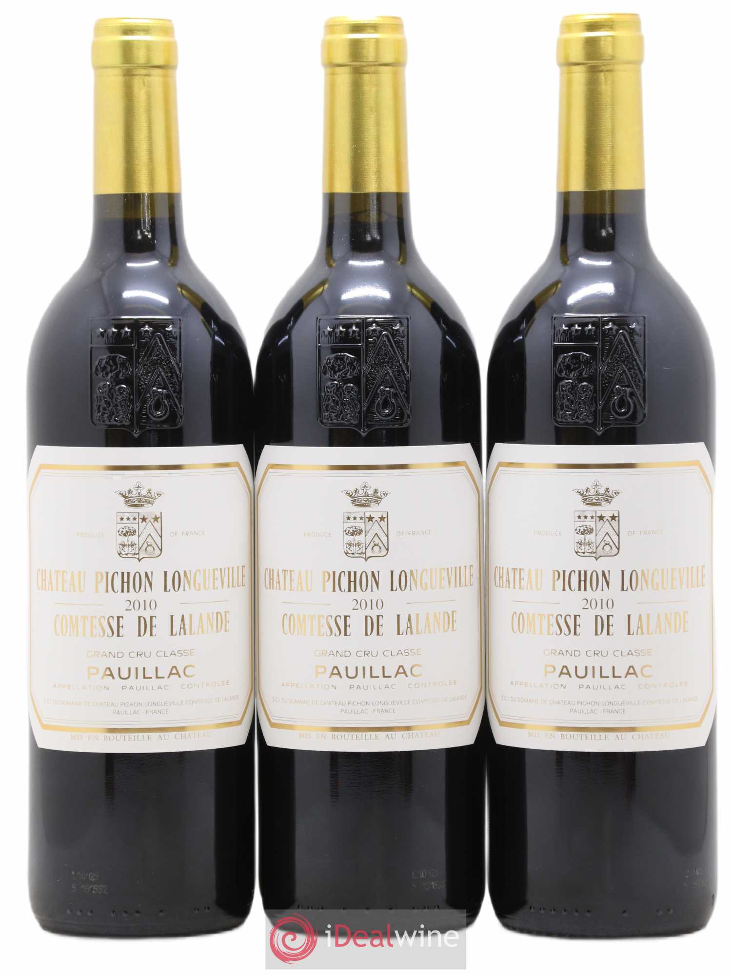 Château Pichon Longueville Comtesse de Lalande 2ème Grand Cru Classé 2010 - Lot de 6 bouteilles - 3