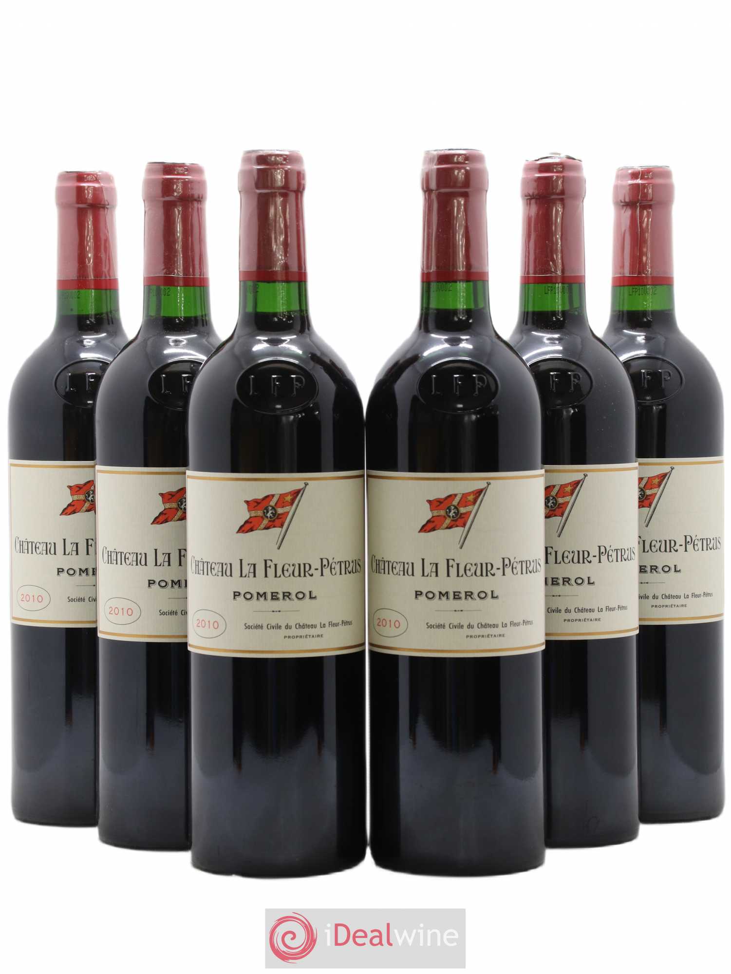 Château la Fleur Petrus 2010 - Lot de 6 bouteilles - 0
